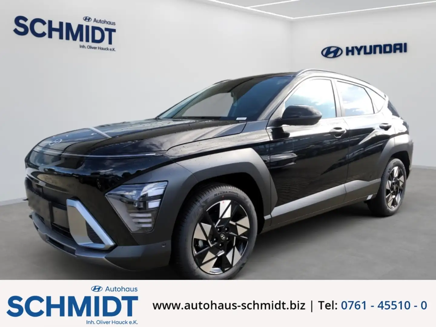 Hyundai KONA Prime Hybrid 2WD 1.6 GDI Navi Digitales Cockpit 36 Schwarz - 1
