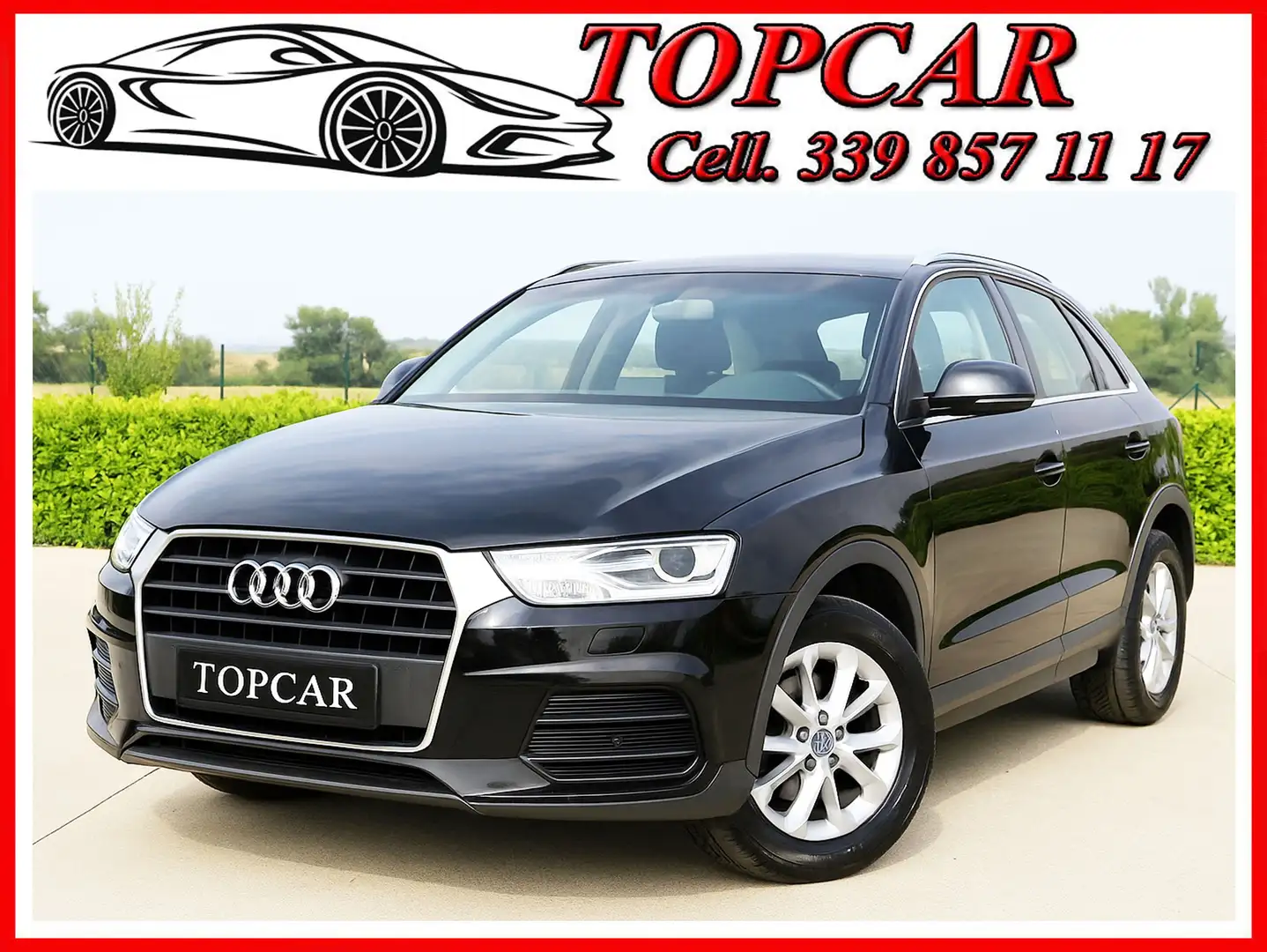 Audi Q3 Q3 2.0 tdi Young 120cv Nero - 1