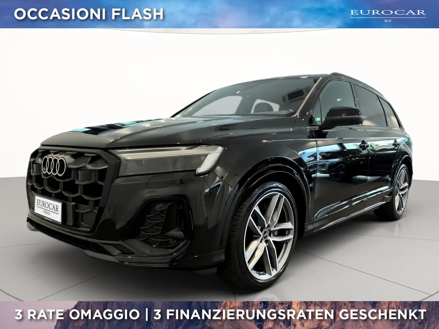 Audi Q7 50 3.0 tdi mhev s line edition quattro tiptronic 7 Negro - 1