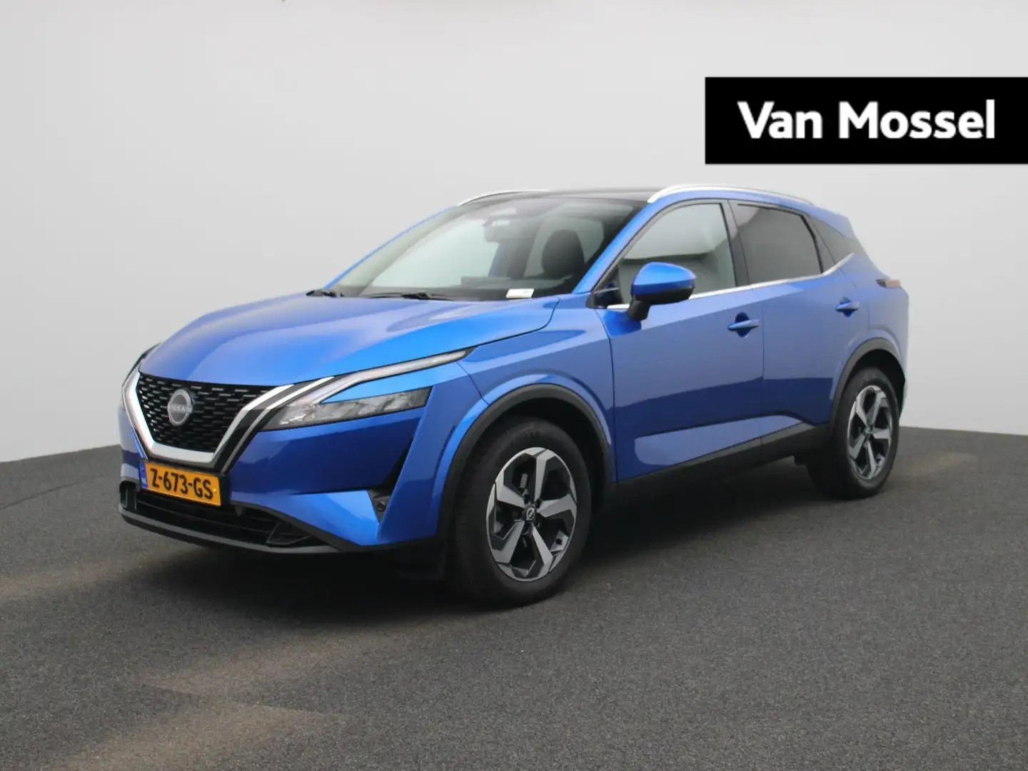 Nissan Qashqai 1.3 MHEV Xtronic N-Connecta 158PK | Automaat | Pan Blauw - 1