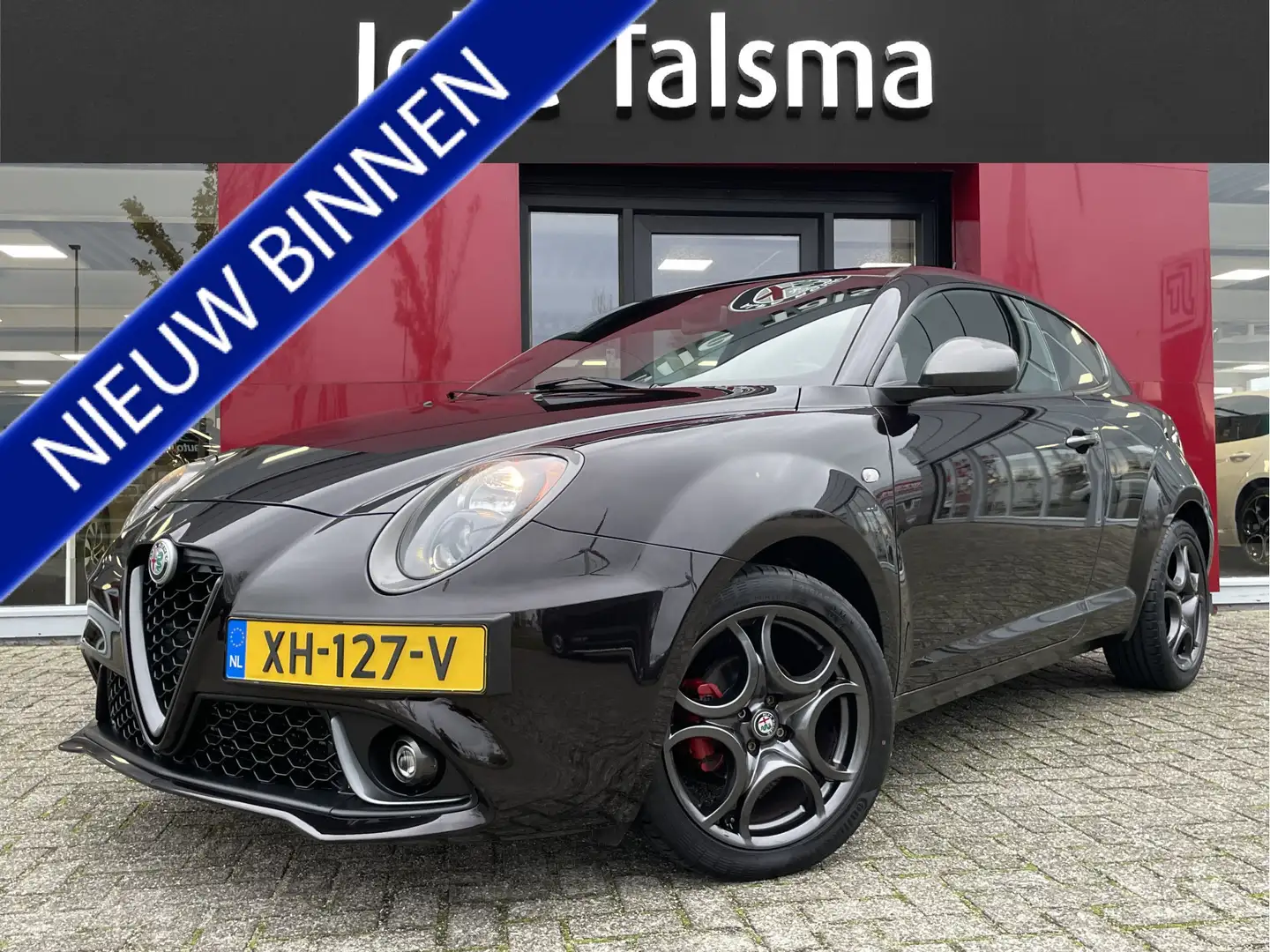 Alfa Romeo MiTo TwinAir Turbo 100pk Super│Pdc│17'' lmv│Navi│Cruise Schwarz - 1