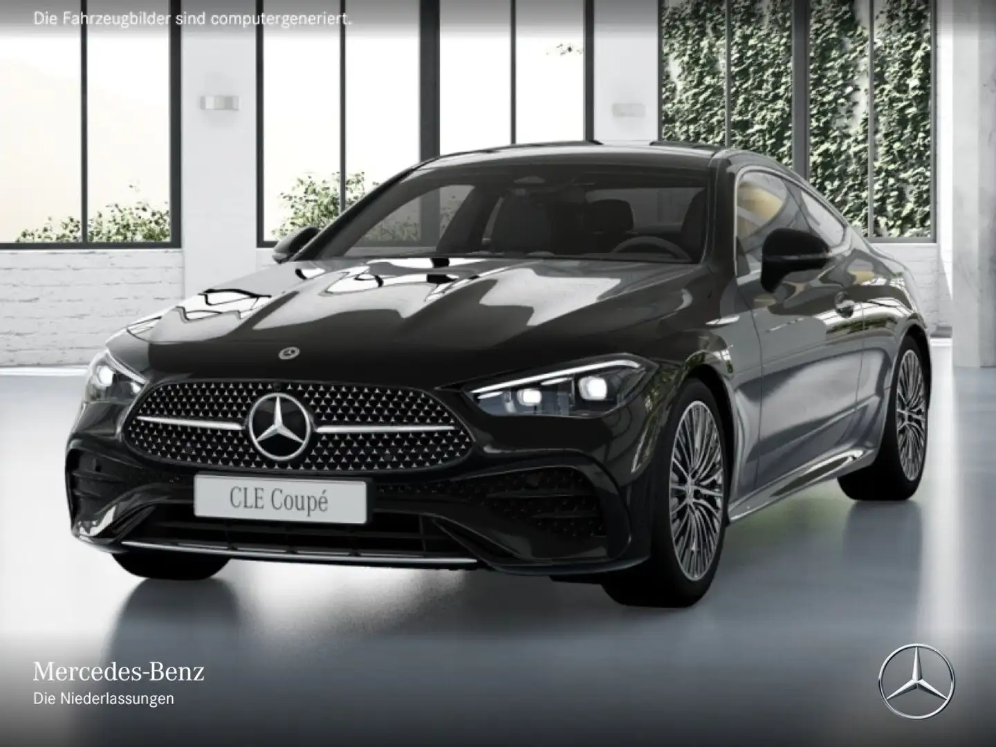 Mercedes-Benz CLE 180 AMG+PANO+360+BURMESTER+TOTW+KEYLESS+9G Noir - 2