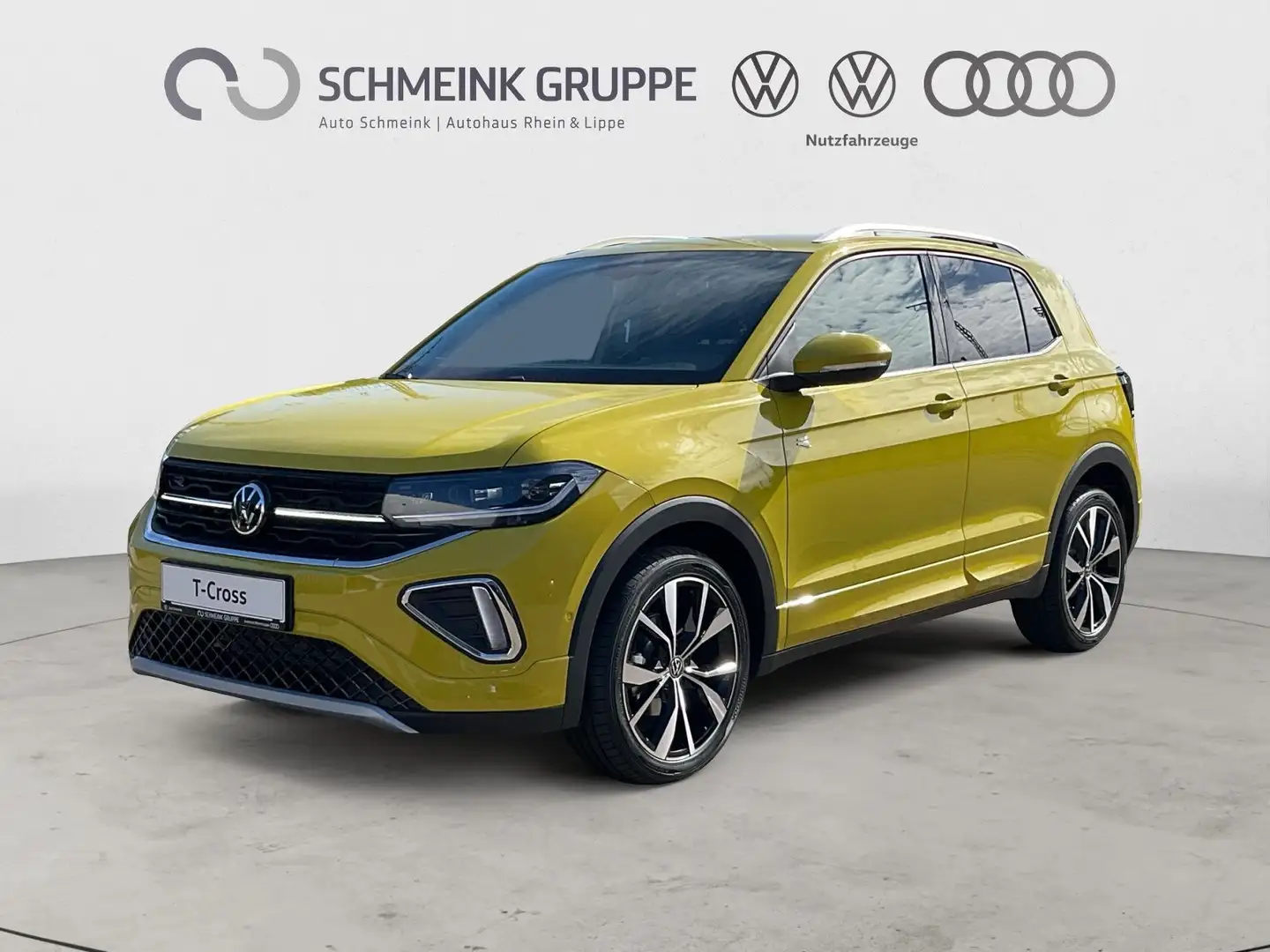 Volkswagen T-Cross R-Line 1.5 TSI DSG AHK Navi Kamera ACC Gelb - 1