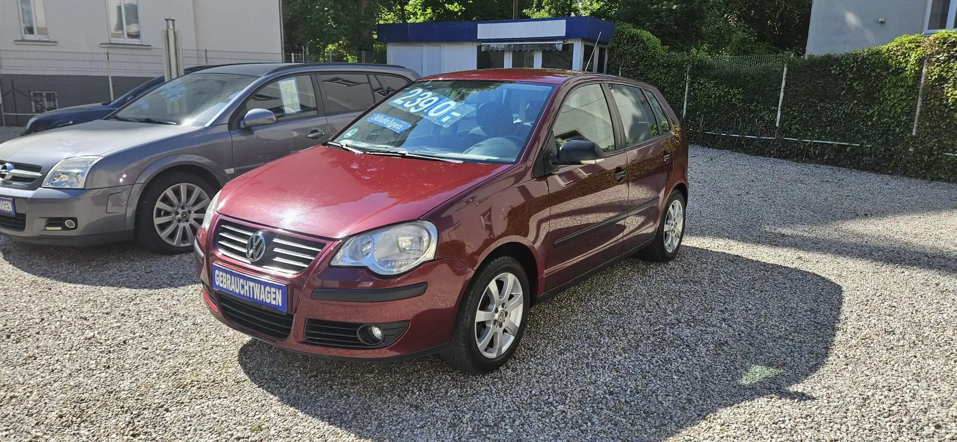 Volkswagen Polo 1.4 Tour Edition-TÜV/AU 11/2026-AHK-PDC-Klima Rot - 1