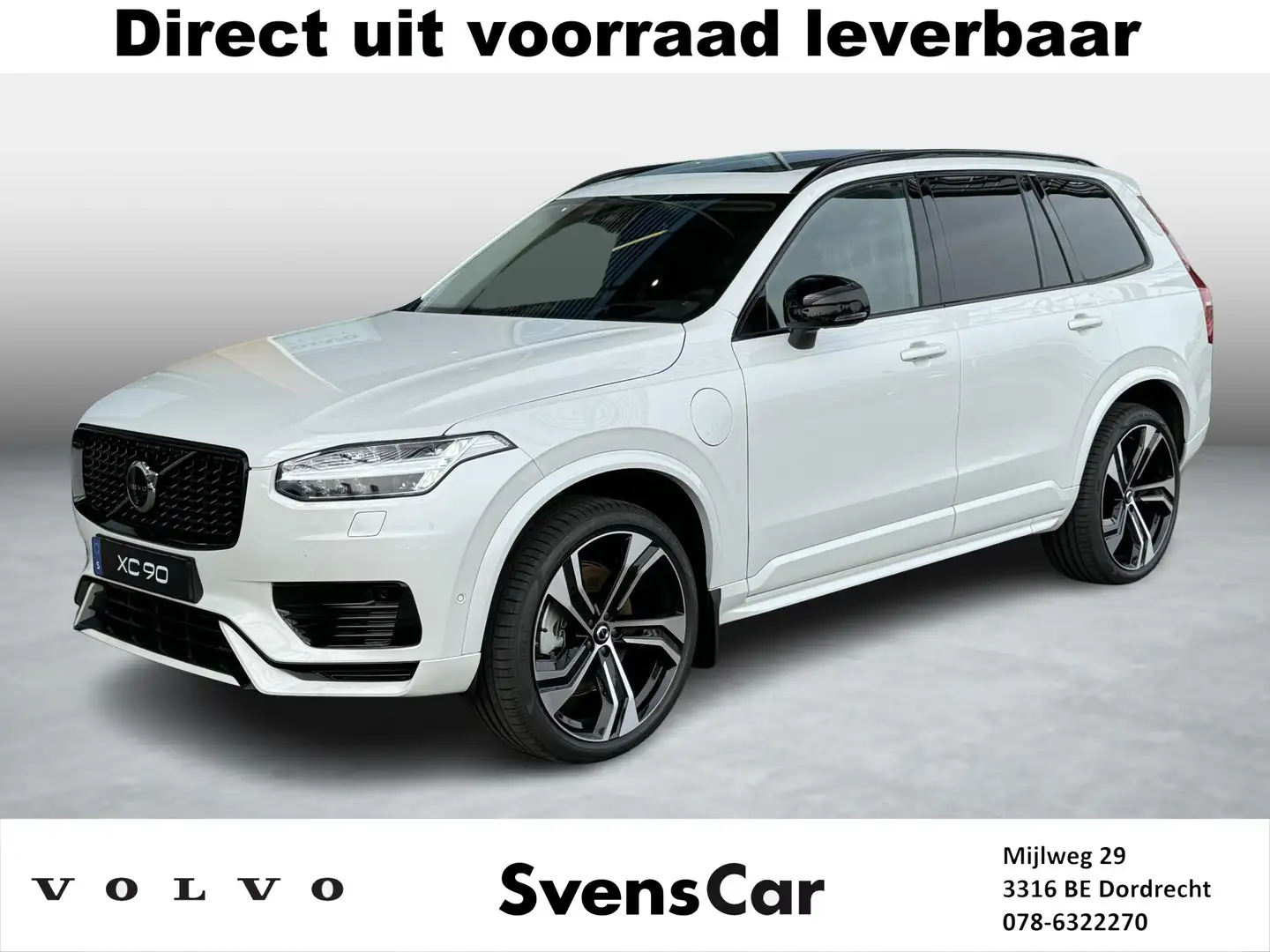 Volvo XC90 2.0 T8 Recharge AWD Ultimate Dark | Luchtvering | White - 1