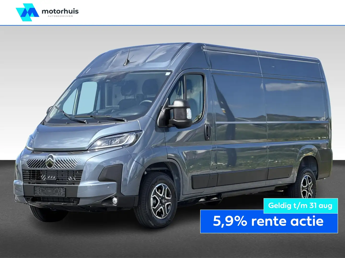 Citroen Jumper ë-Jumper EV 110 kWh 278 pk L3 35 Zwaar Grijs - 1
