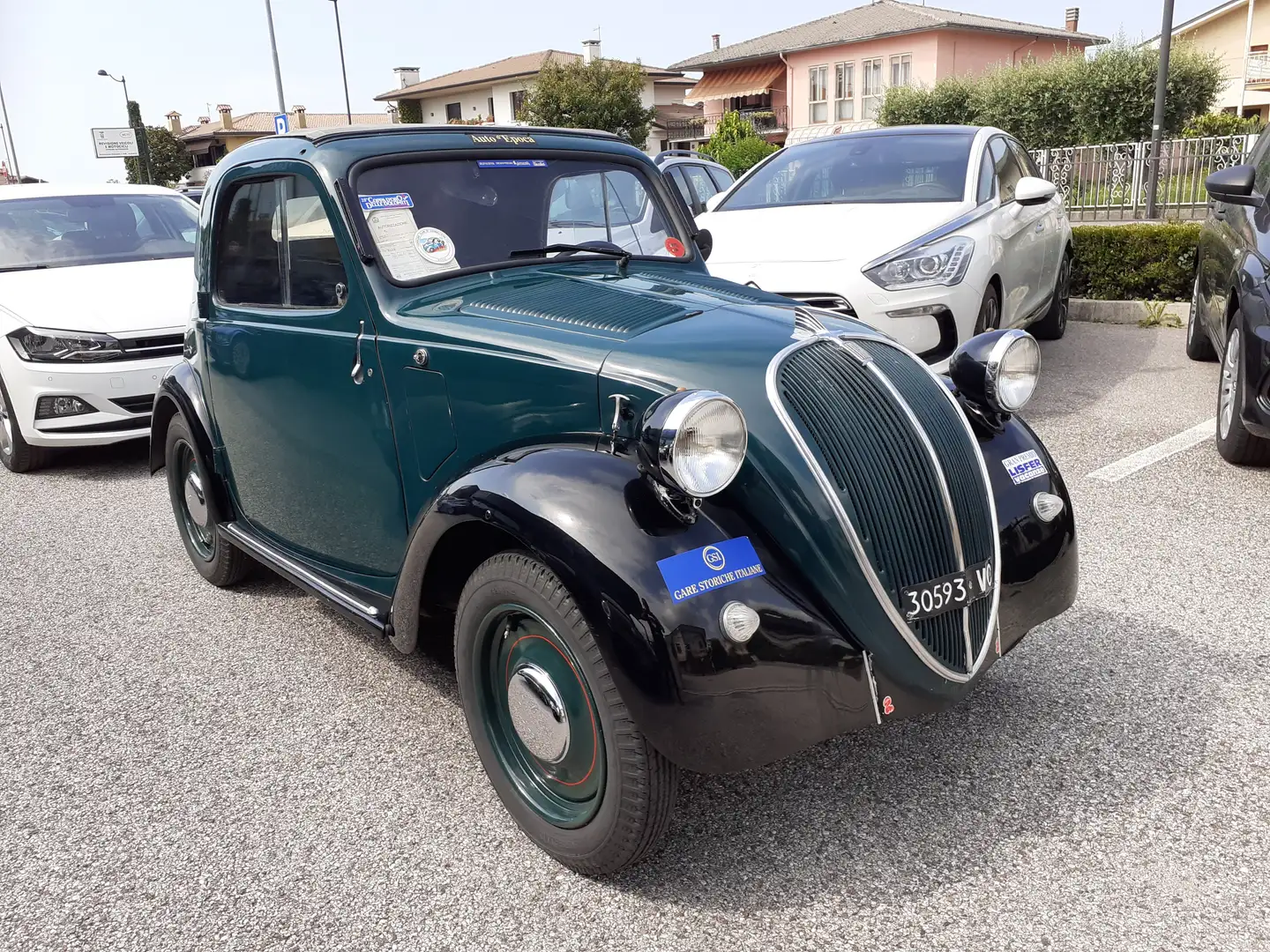 Fiat FIAT  TOPOLINO  A  ANNO 1937 Groen - 2