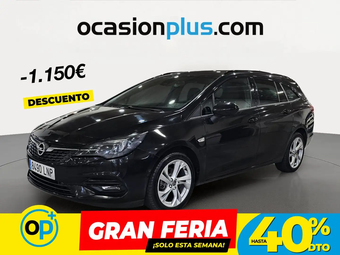 Opel Astra ST 1.4T S/S Business Elegance Aut. 145 Negro - 1