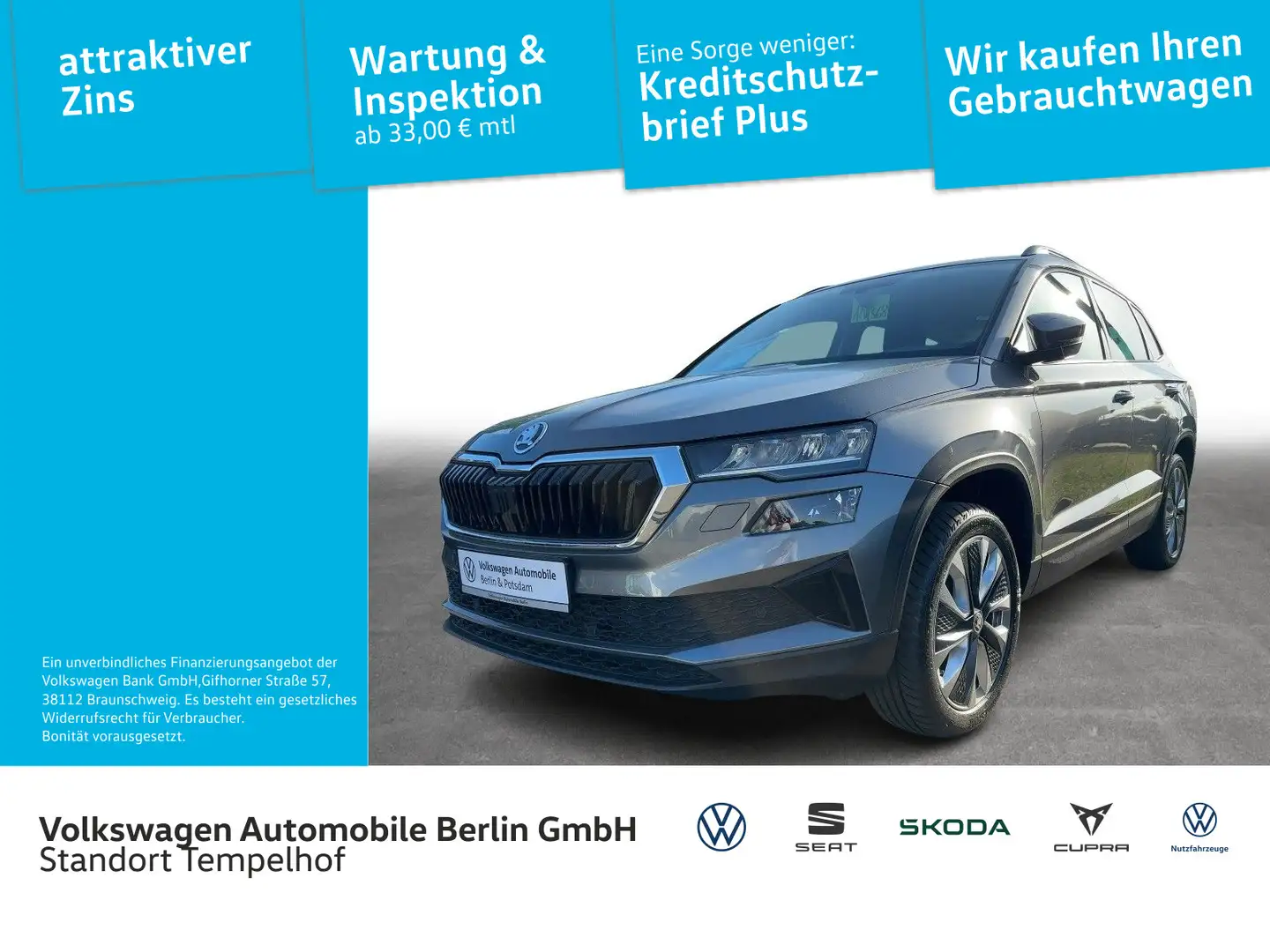Skoda Karoq 1.5TSI DSG Style NAVI I-Cockpit MATRIX Gris - 1
