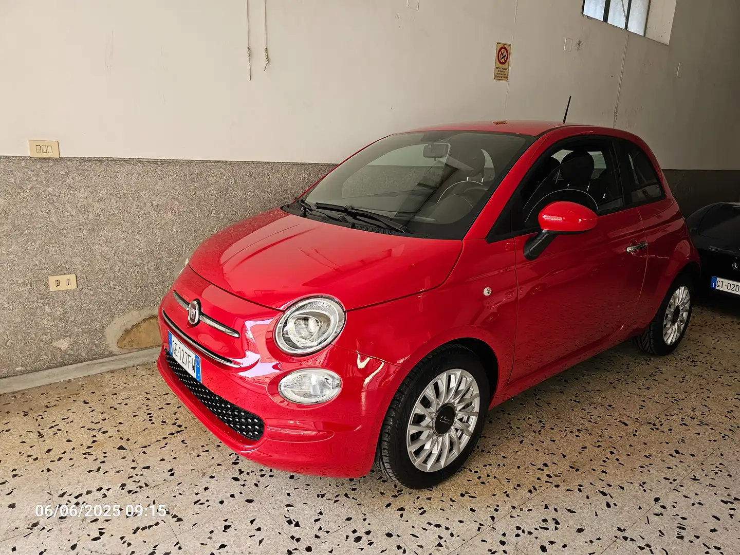 Fiat 500 Hybrid Lounge 70cv Auto Ufficiale Italia Rosso - 1