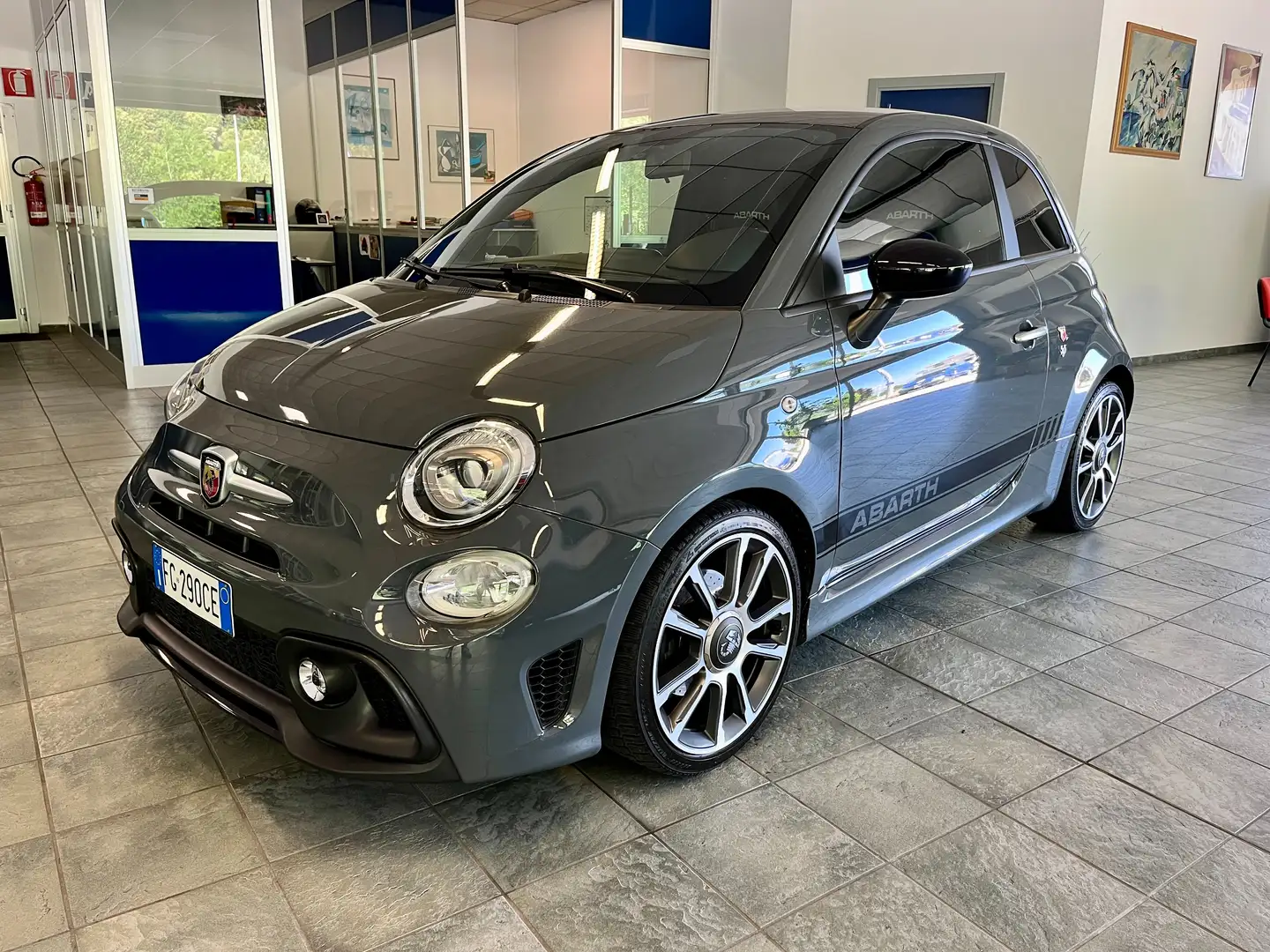 Abarth 595 1.4 t-jet Turismo 165cv Gris - 2