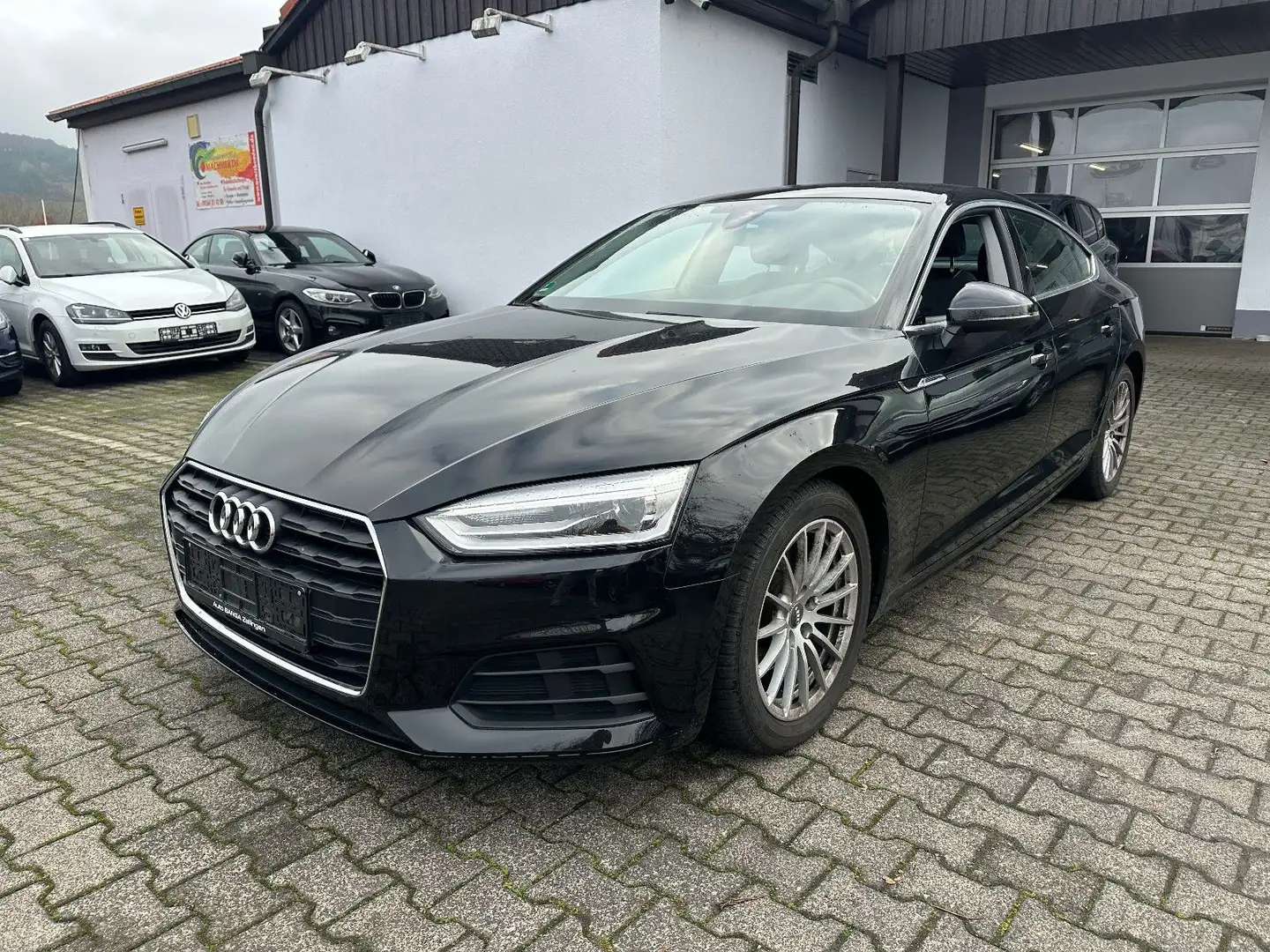Audi A5 Sportback g-tron wenig Km Schwarz - 1