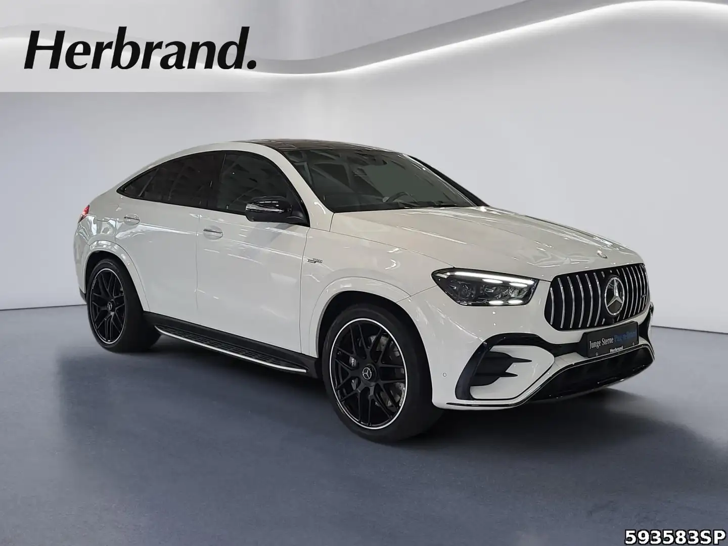 Mercedes-Benz GLE 53 AMG HYBRID 4M Coupé PANO 360° DISTRONIC Blanc - 2