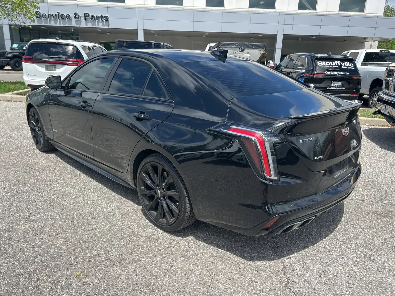 Cadillac CT4-V снимка Cadillac CT4-V