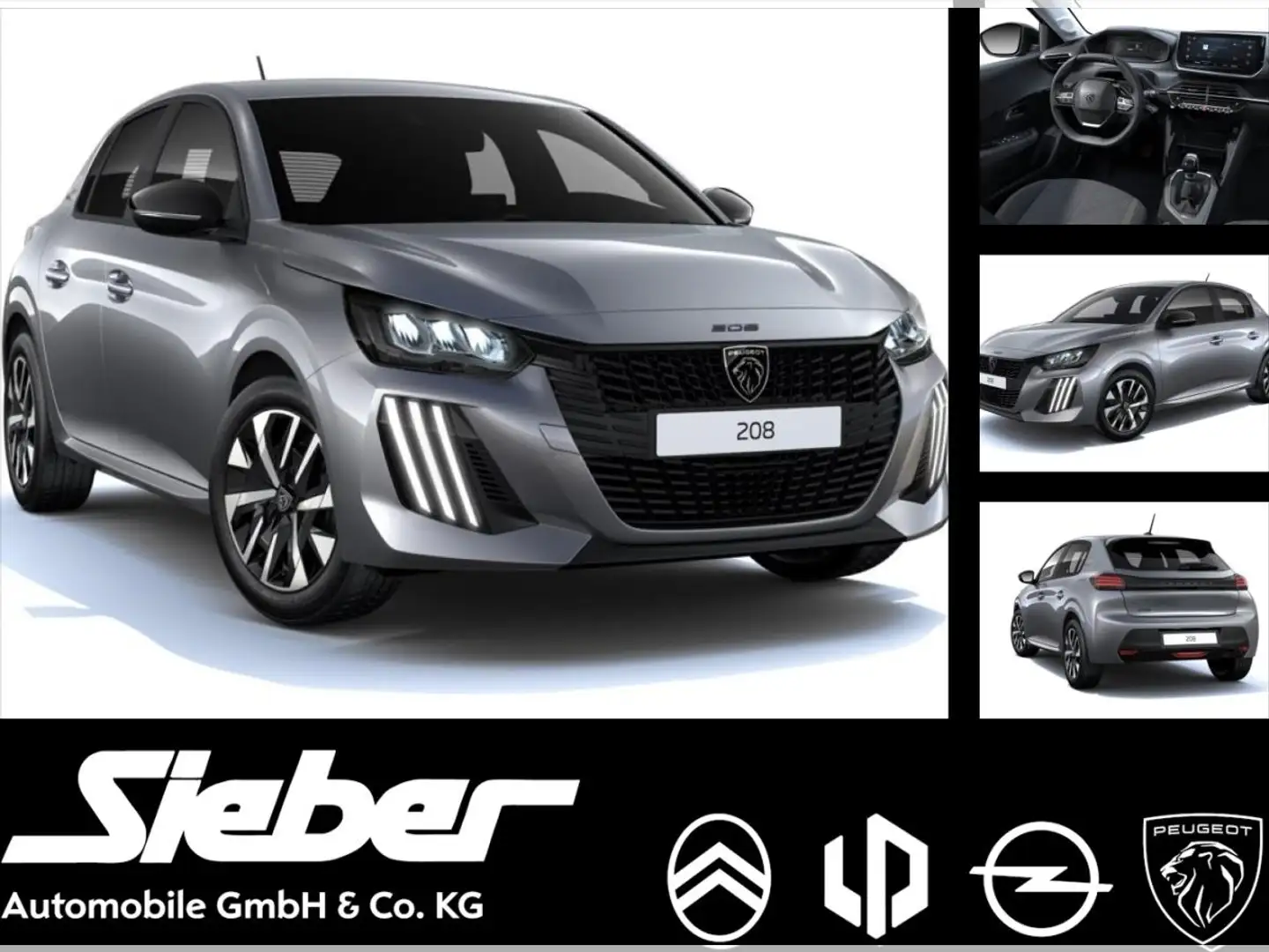 Peugeot 208 Style PureTech Gelb - 1