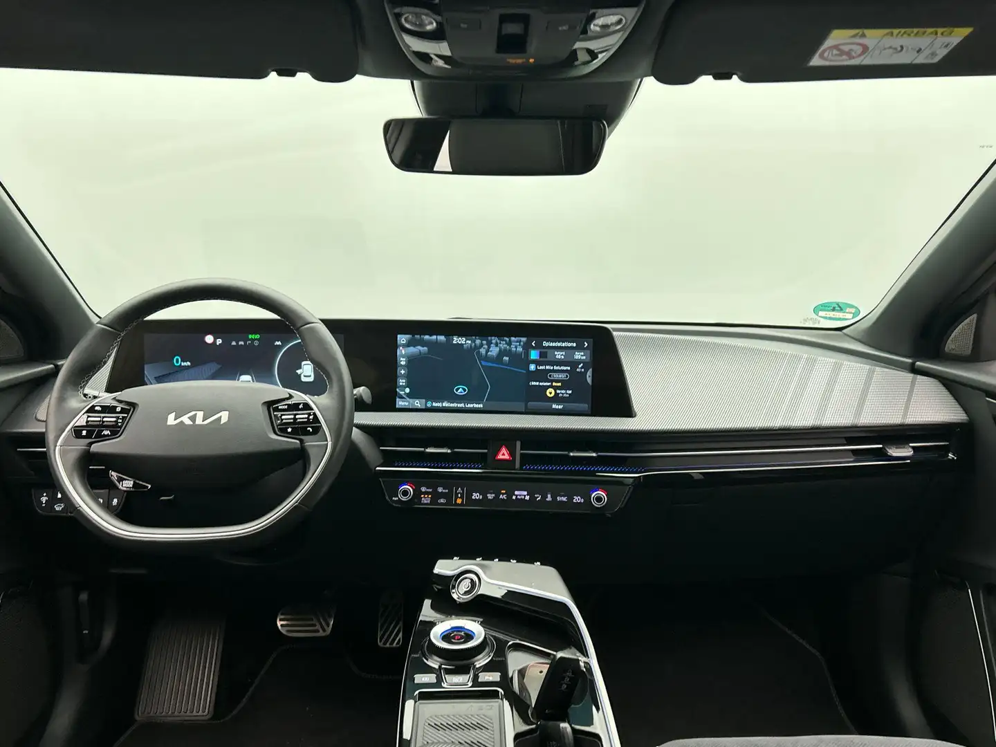 Kia EV6 GT-Line AWD 77.4 kWh Pano/dak Trekhaak Rondomzicht Rood - 2