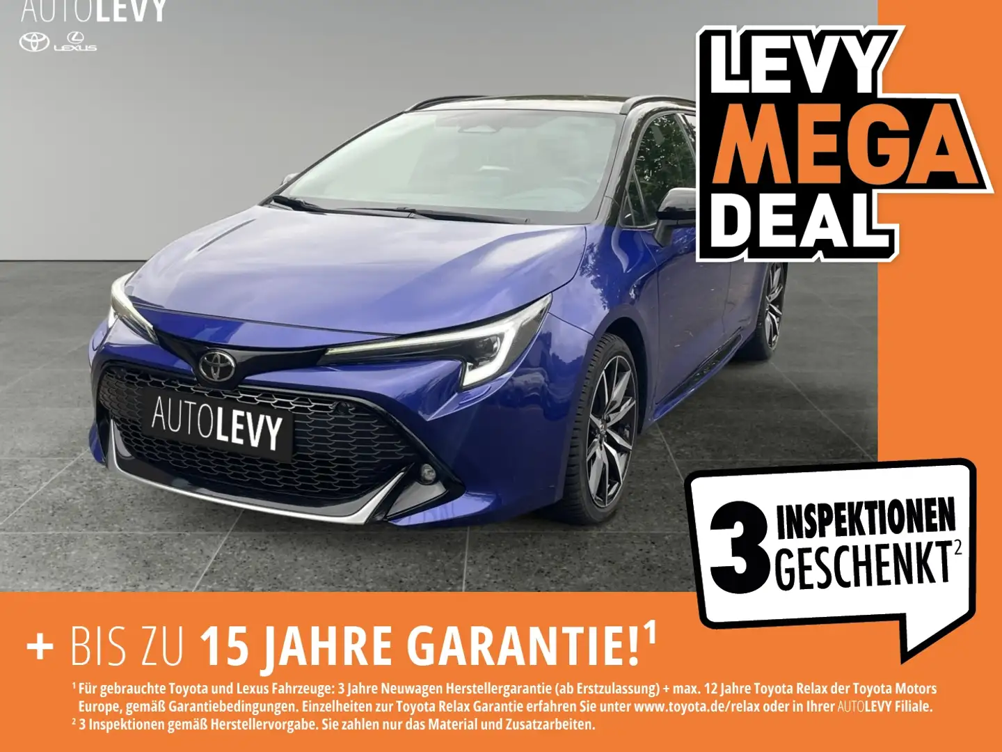 Toyota Corolla TS 1.8 Hybrid GR Sport *AHK*SITZHZ* Blau - 1