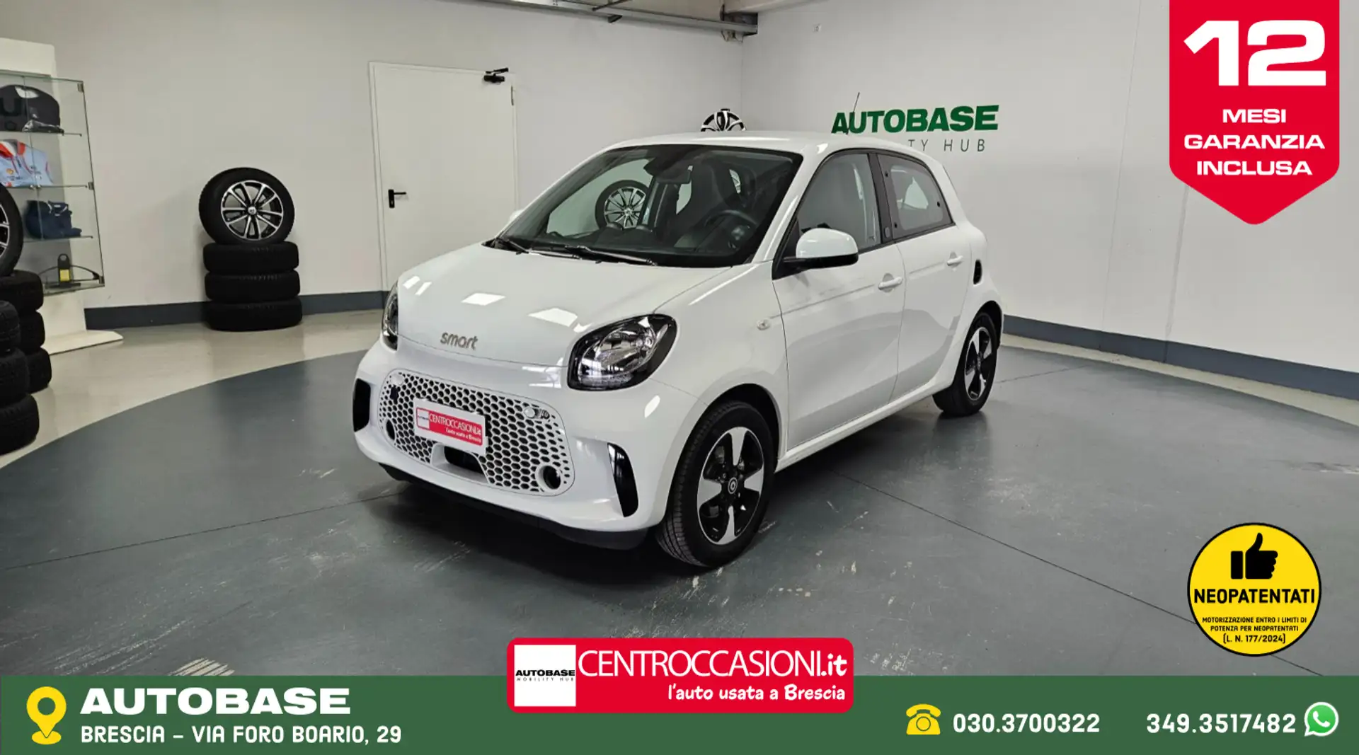 smart forFour Forfour eq Passion 22kW Bianco - 1