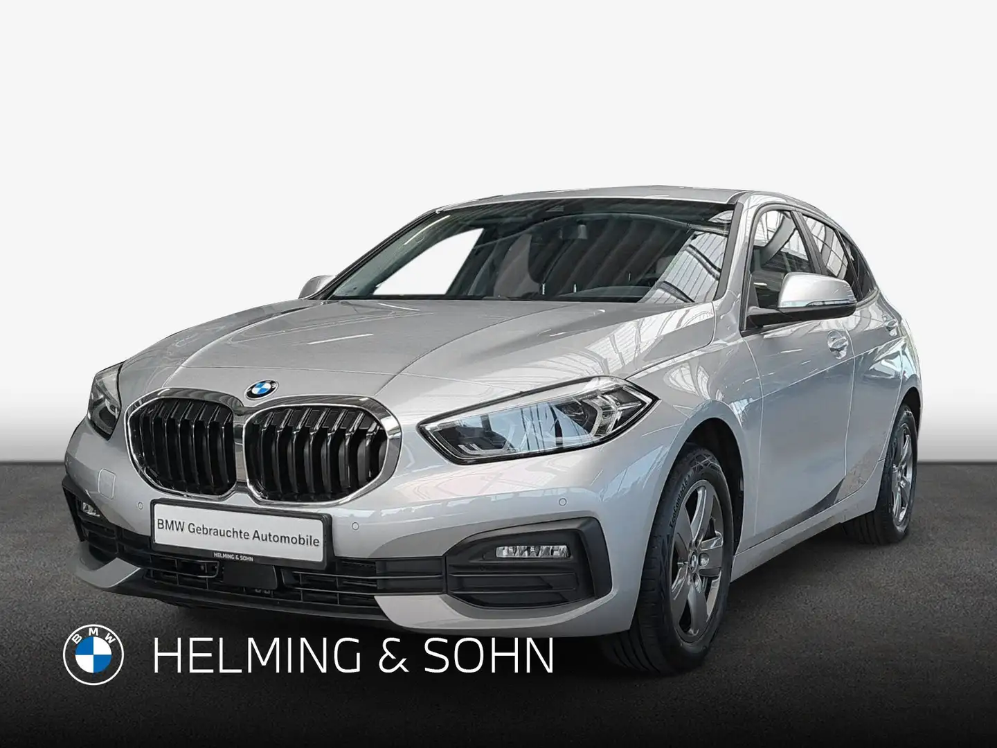 BMW 116 d Hatch Advantage DAB LED Tempomat Ambiente uvm. Silber - 1