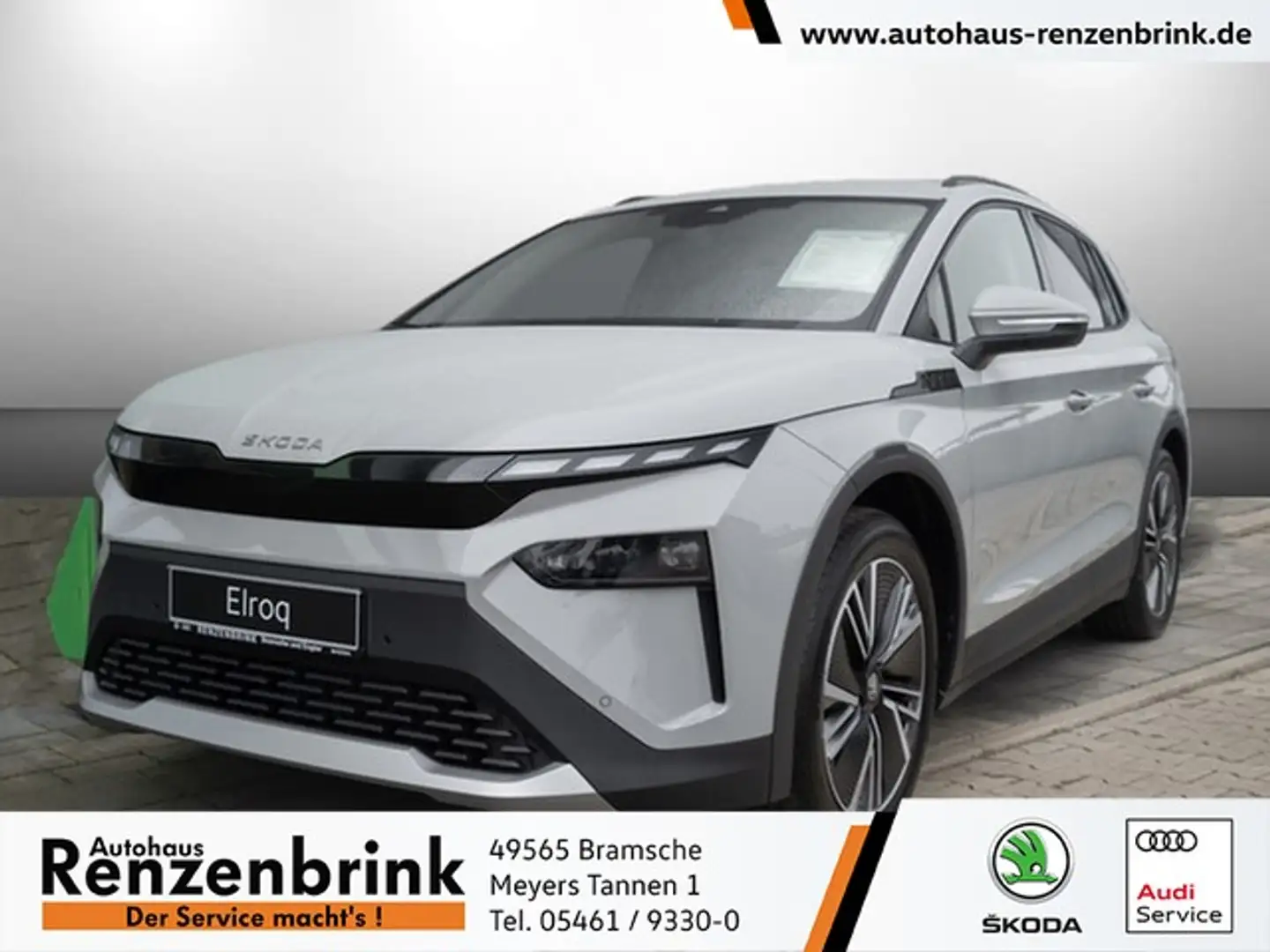 Skoda Elroq 50 Tour AHK+MATRIX+RFK+NAVI Grau - 1