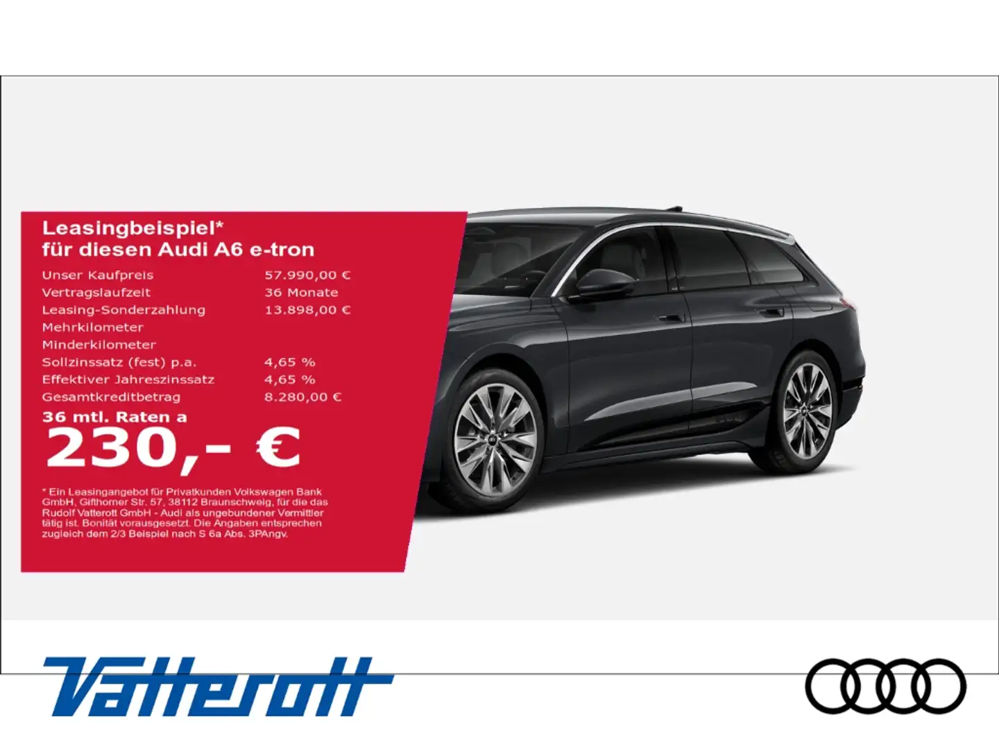 Audi A6 Avant AHK Navi LED CarPlay Kamera Grau - 1