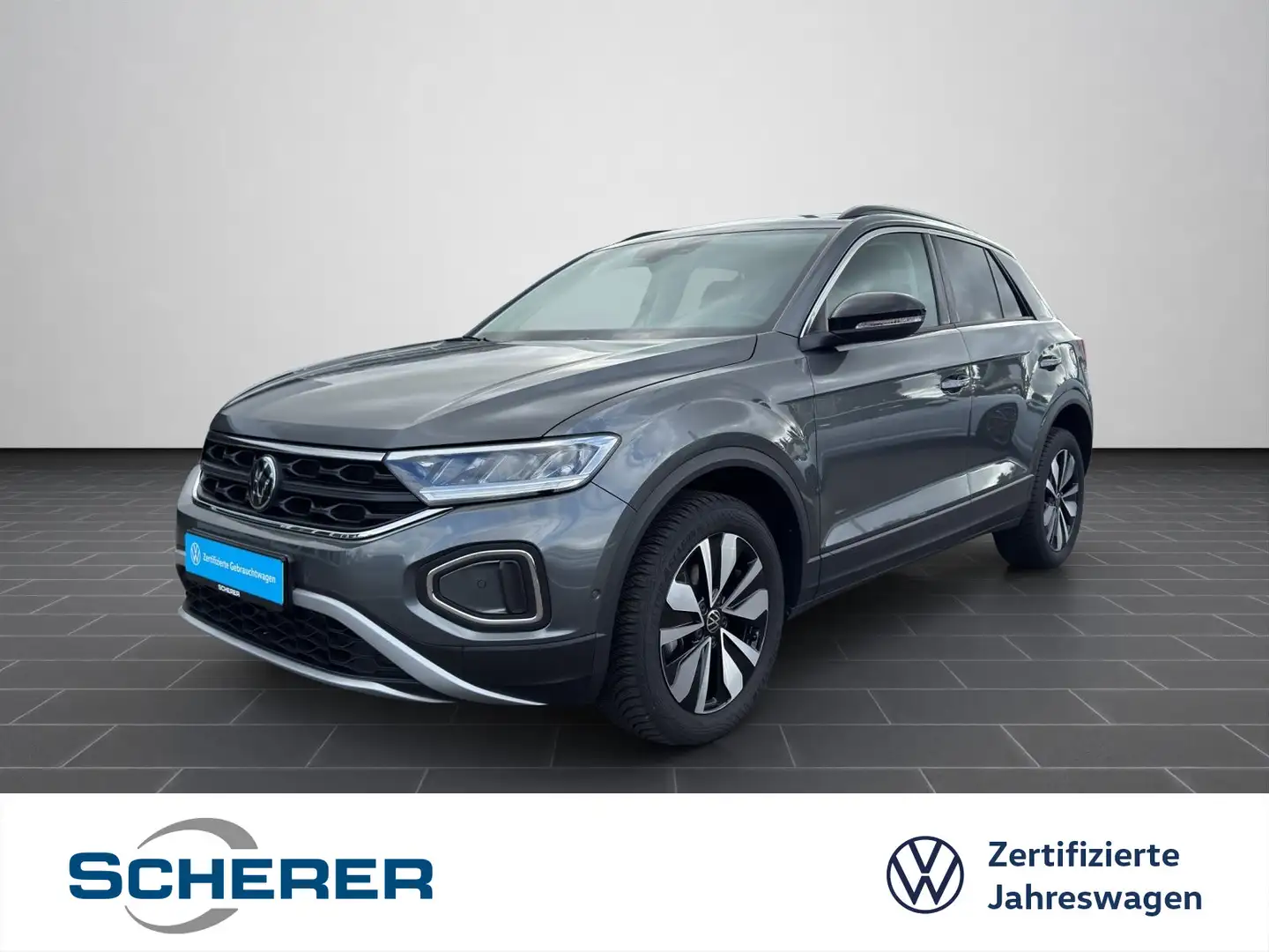 Volkswagen T-Roc GOAL 1.0 TSI *5J. Gar.* NAVI AHK EPH SHZ Grau - 1