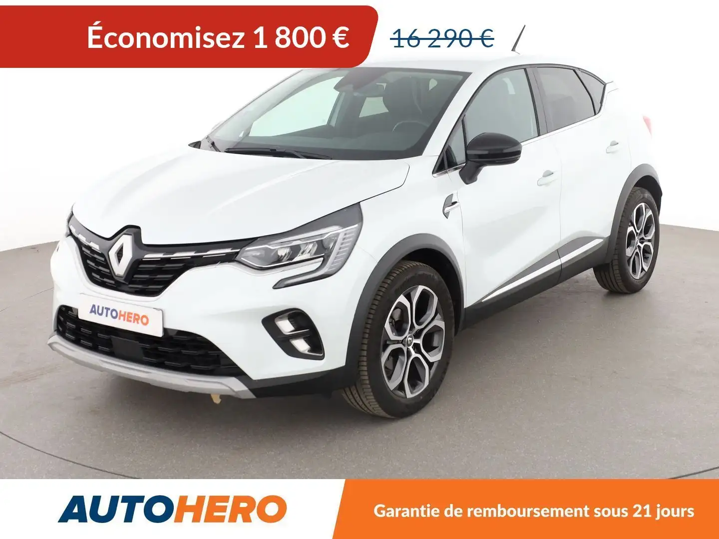 Renault Captur 1.0 TCe Intens Blanc - 1