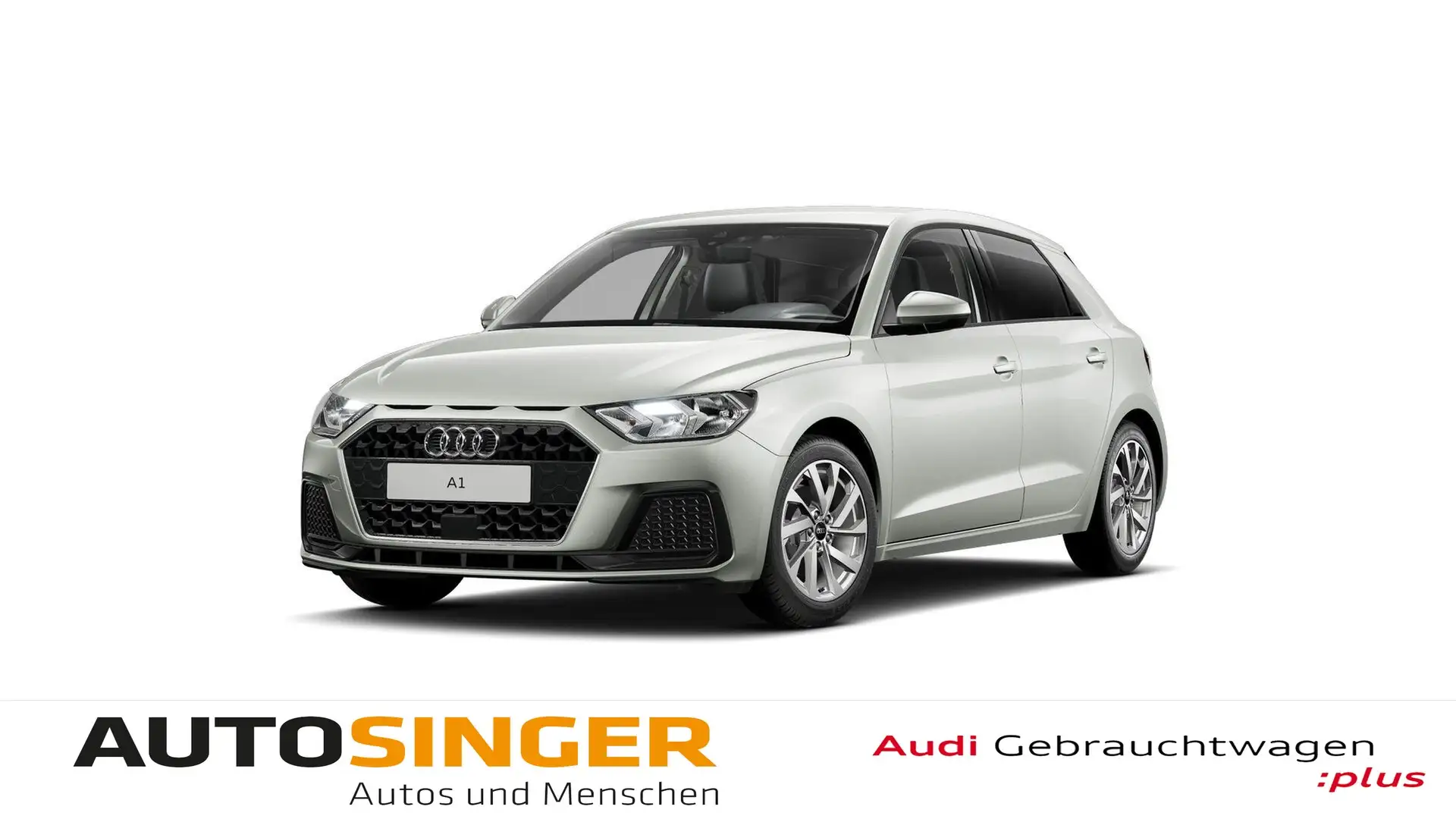 Audi A1 Sportback advanced TFSI S tronic *SHZ*LED*ACC Silber - 1