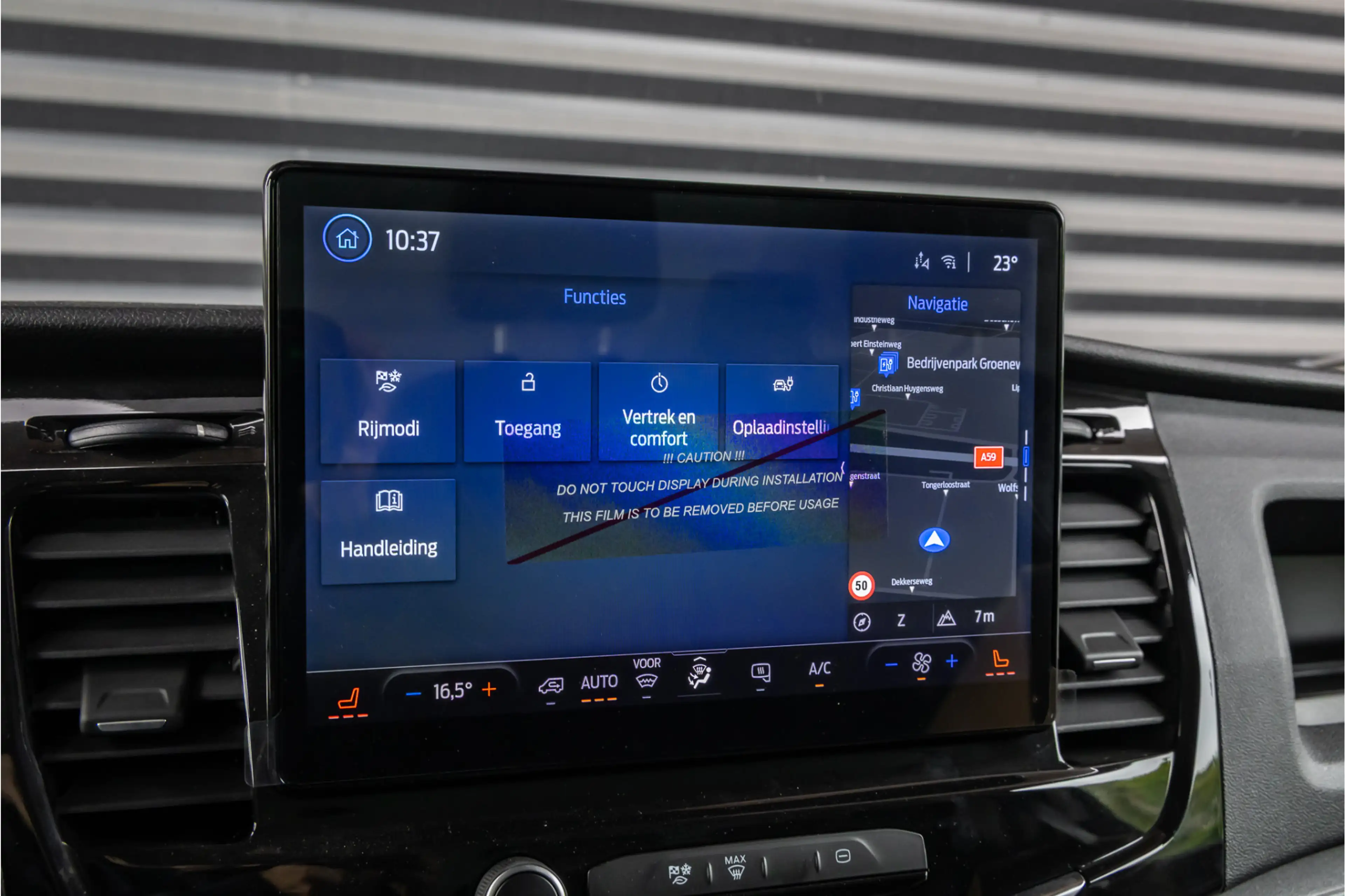 Ford E-Transit Bakwagen met laadklep Rolstops — photo 13