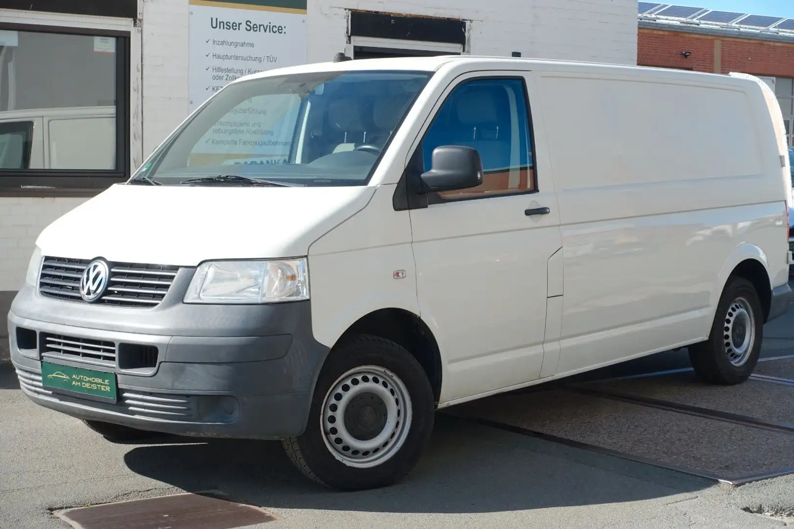 Volkswagen T5 Transporter Kasten-Kombi lang*AHK*3-SITZE*TÜV Grau - 1