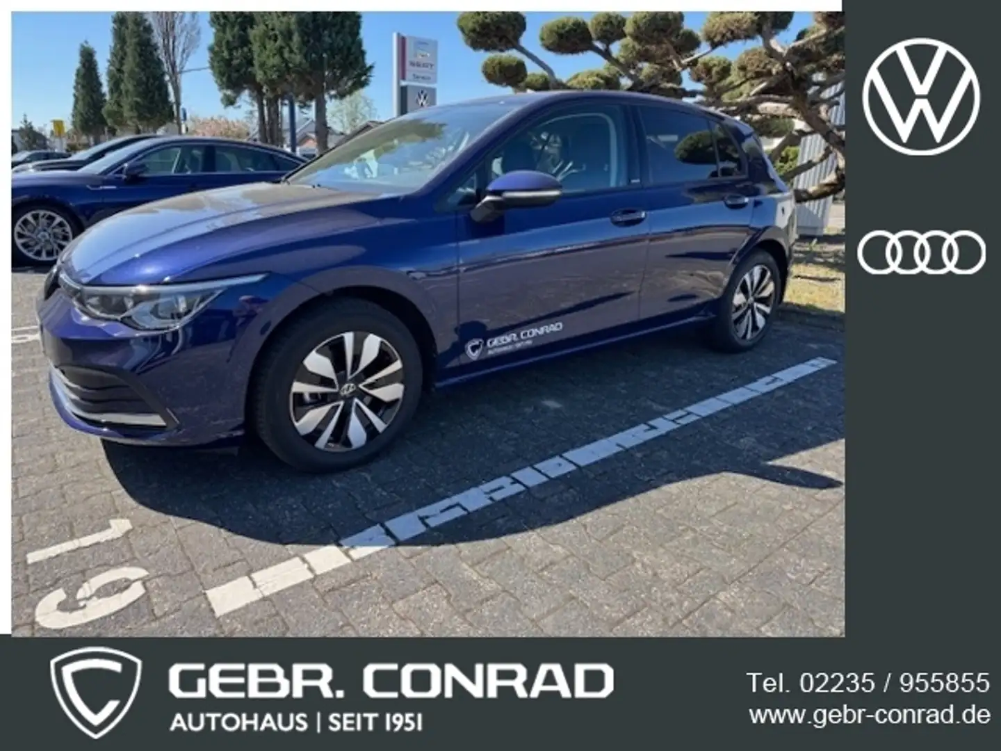 Volkswagen Golf eTSI "Move" DSG NP: 39.000 € Blau - 1