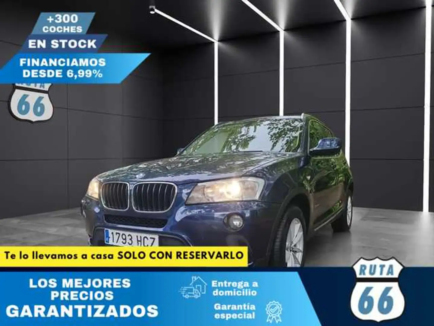 BMW X3 xDrive 20d Azul - 1