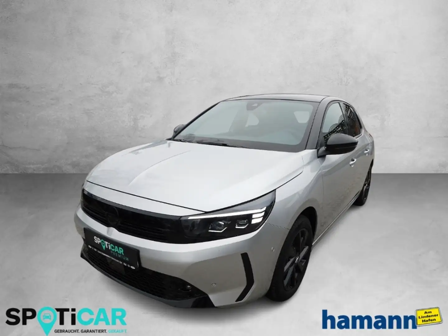 Opel Corsa F GS 1.2 Automatik Matrix-LED Panoramadach Sitz-HZ Argent - 1
