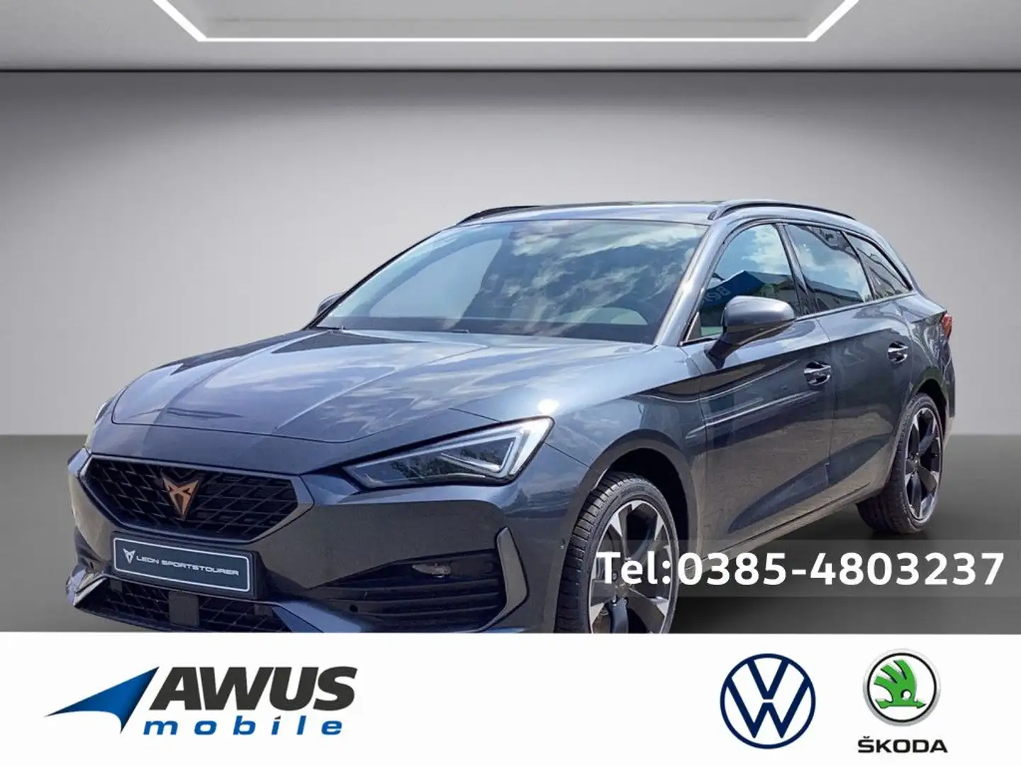 CUPRA Leon Sportstourer 2.0 TDI Basis ACC MATRIX-LED Szary - 1