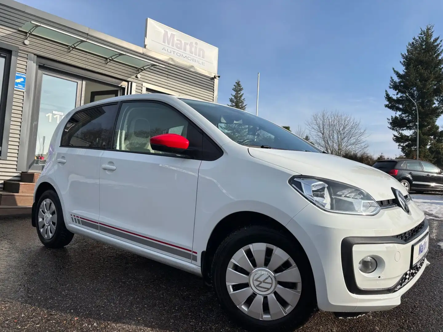Volkswagen up! beats * Navi+Klimaautomtik+Sitzheizung* Weiß - 1