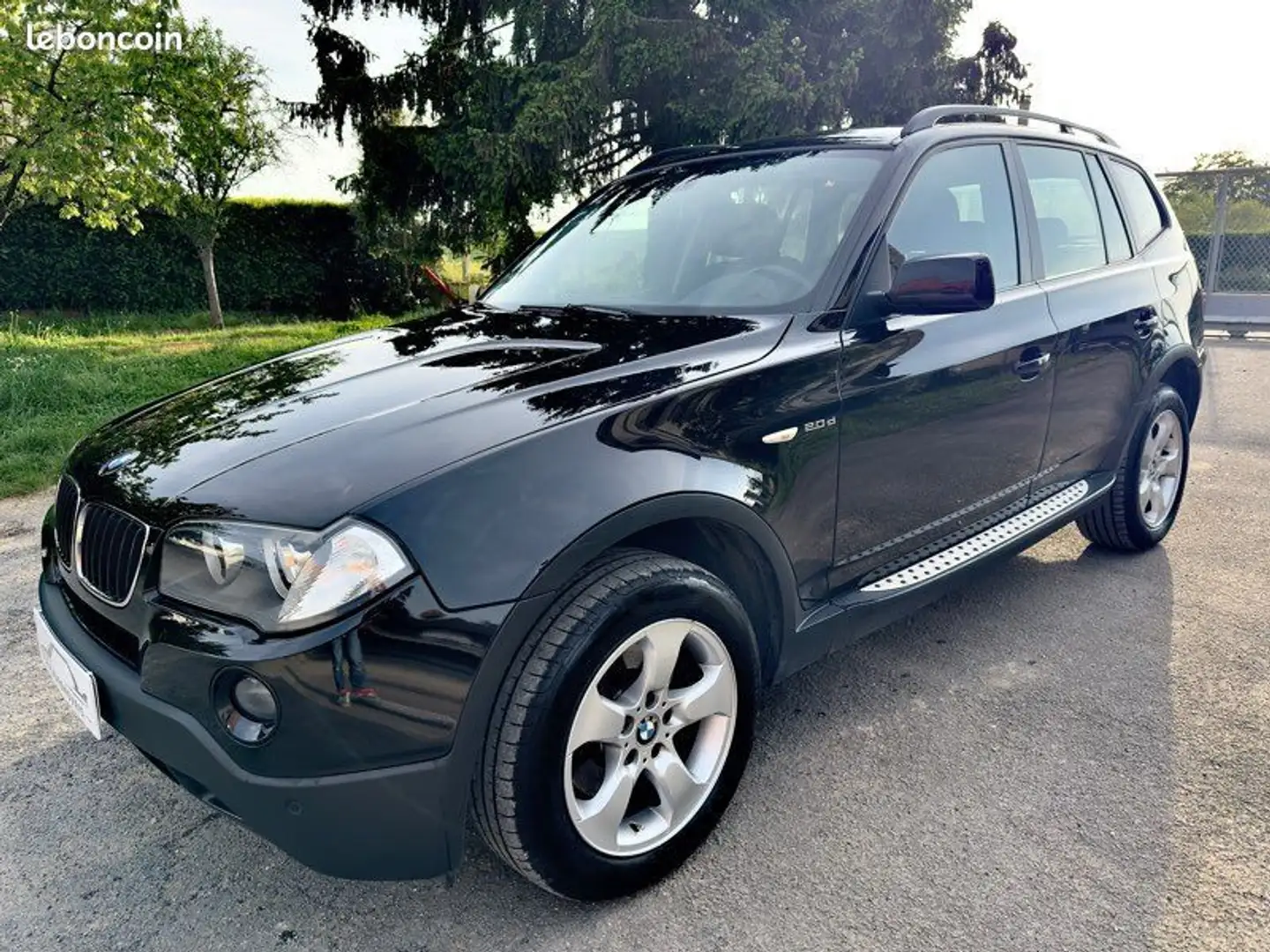 BMW X3 e83 2.0d 1ere main 5999e Black - 1