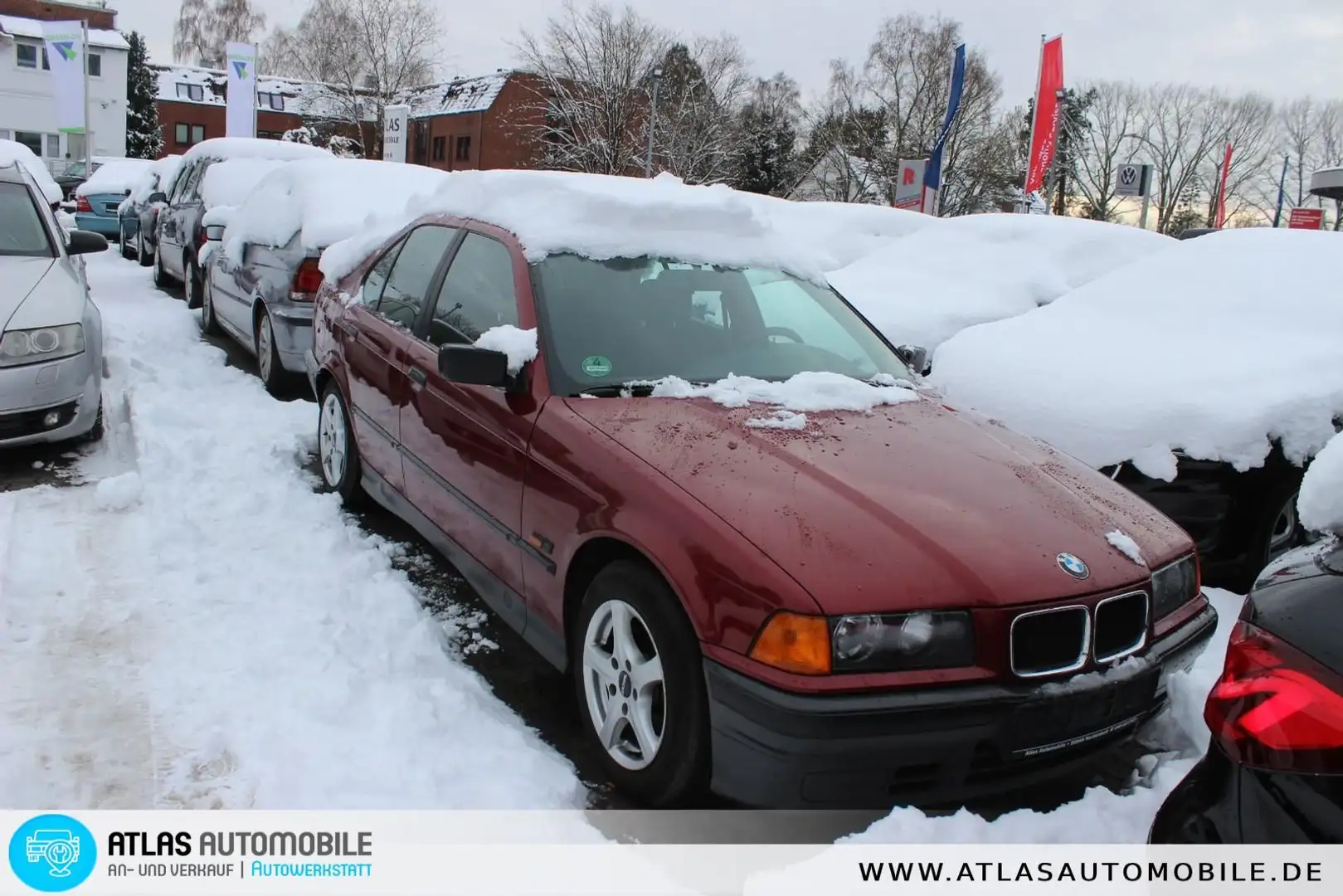 BMW 316 i 3.Hand-HSSD=TOP ZUSTAND=ORGINAL ZUSTAND= Rot - 1