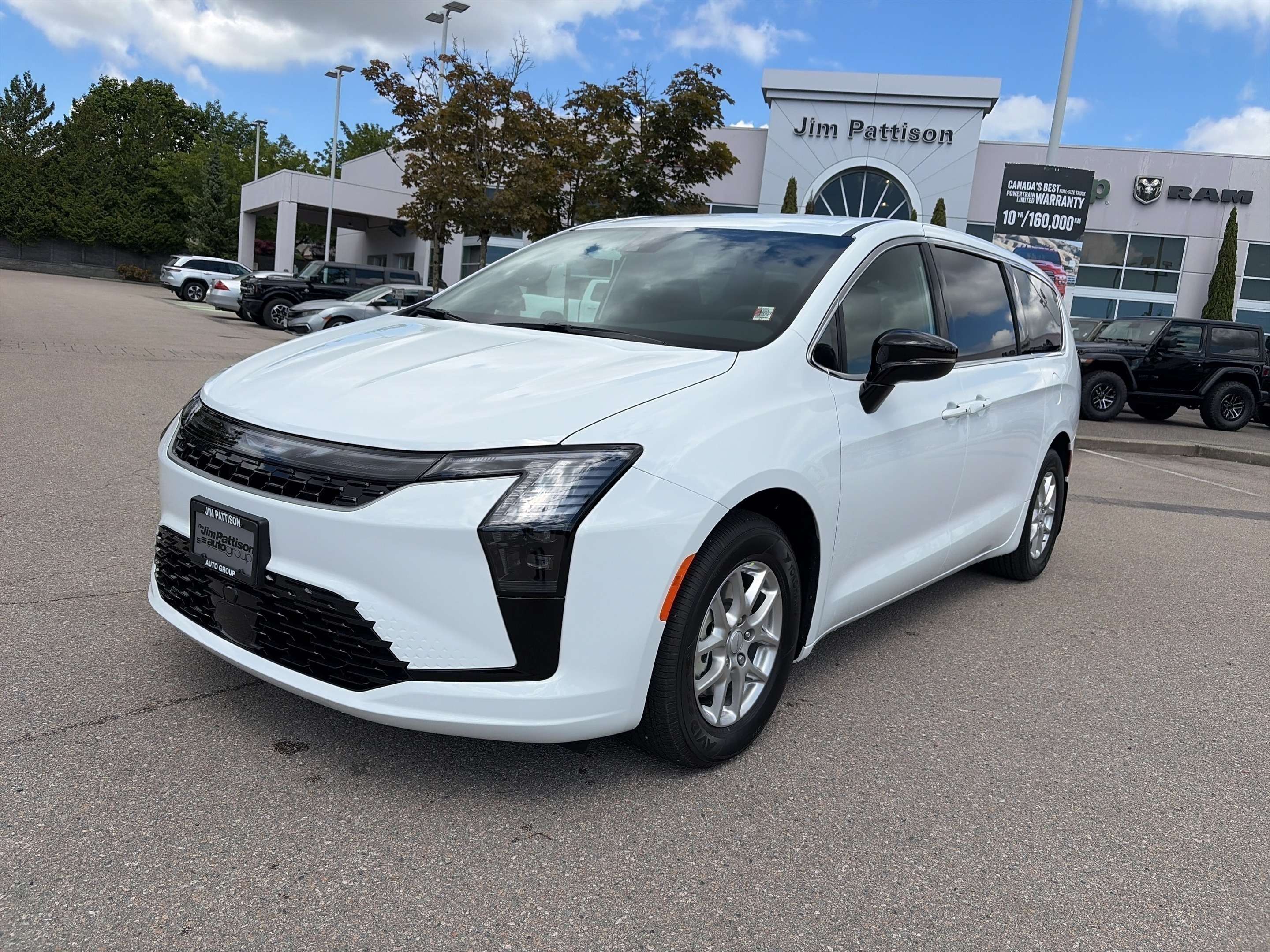 White 2027 Chrysler Pacifica Minivan Front-Wheel Drive Automatic