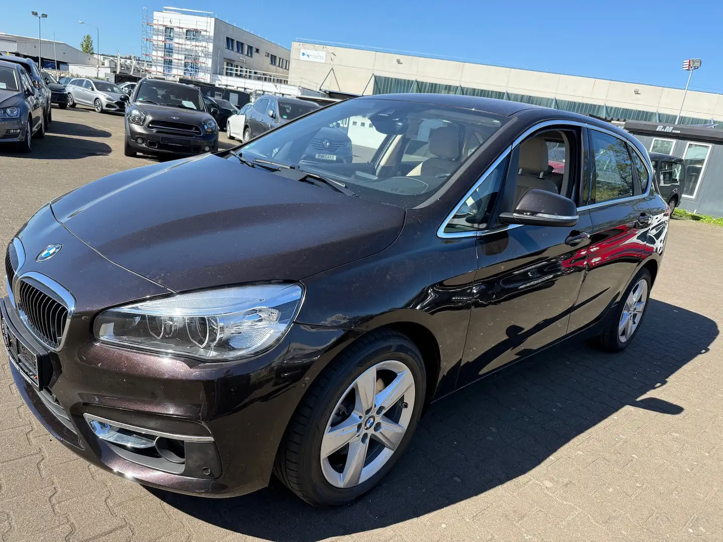 BMW 218 Luxury Line/30tkm/Aut/beschädigt Bruin - 2