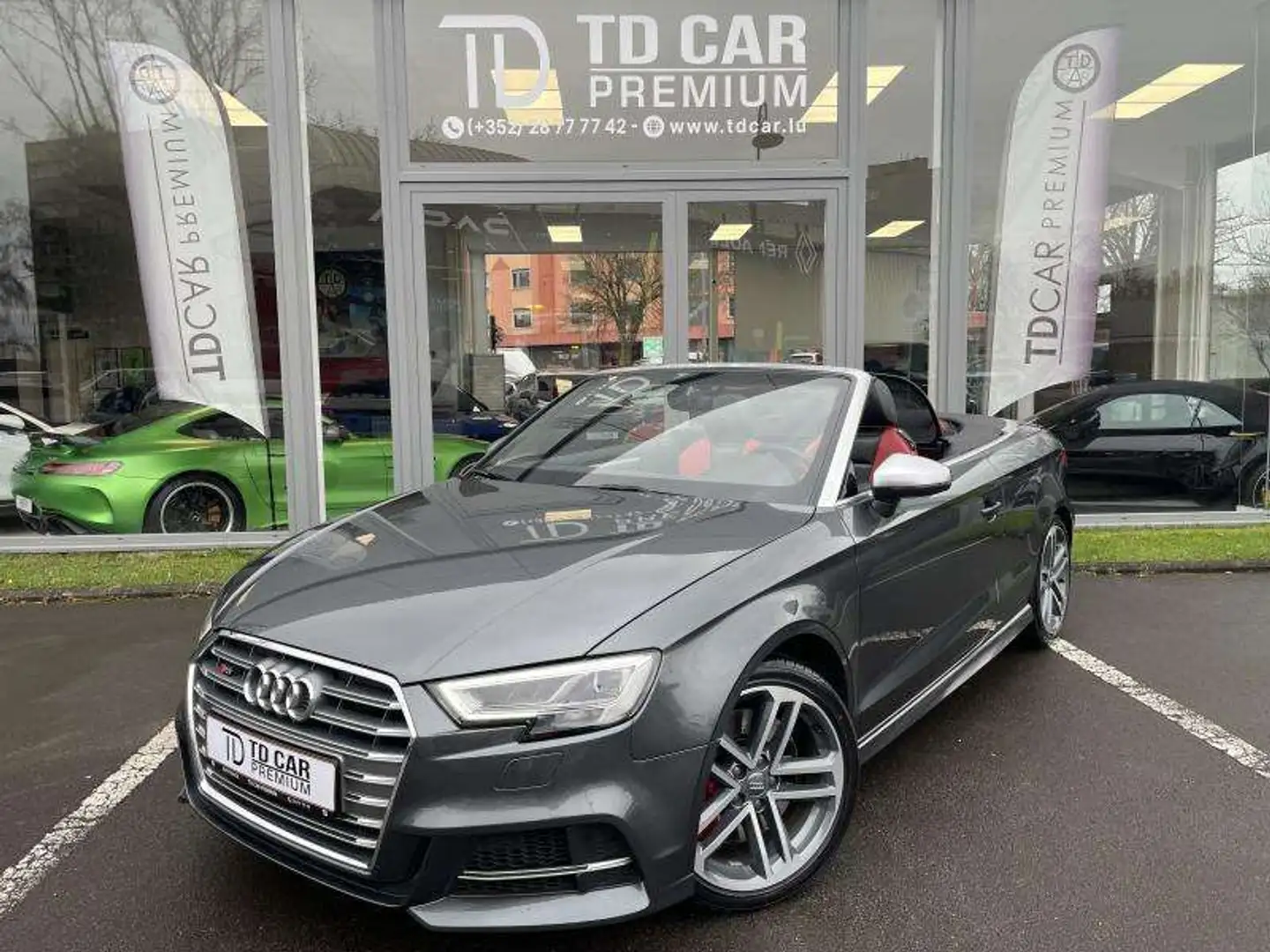 Audi S3 Cabriolet 2L TFSI Quattro S-tronic Gris - 1
