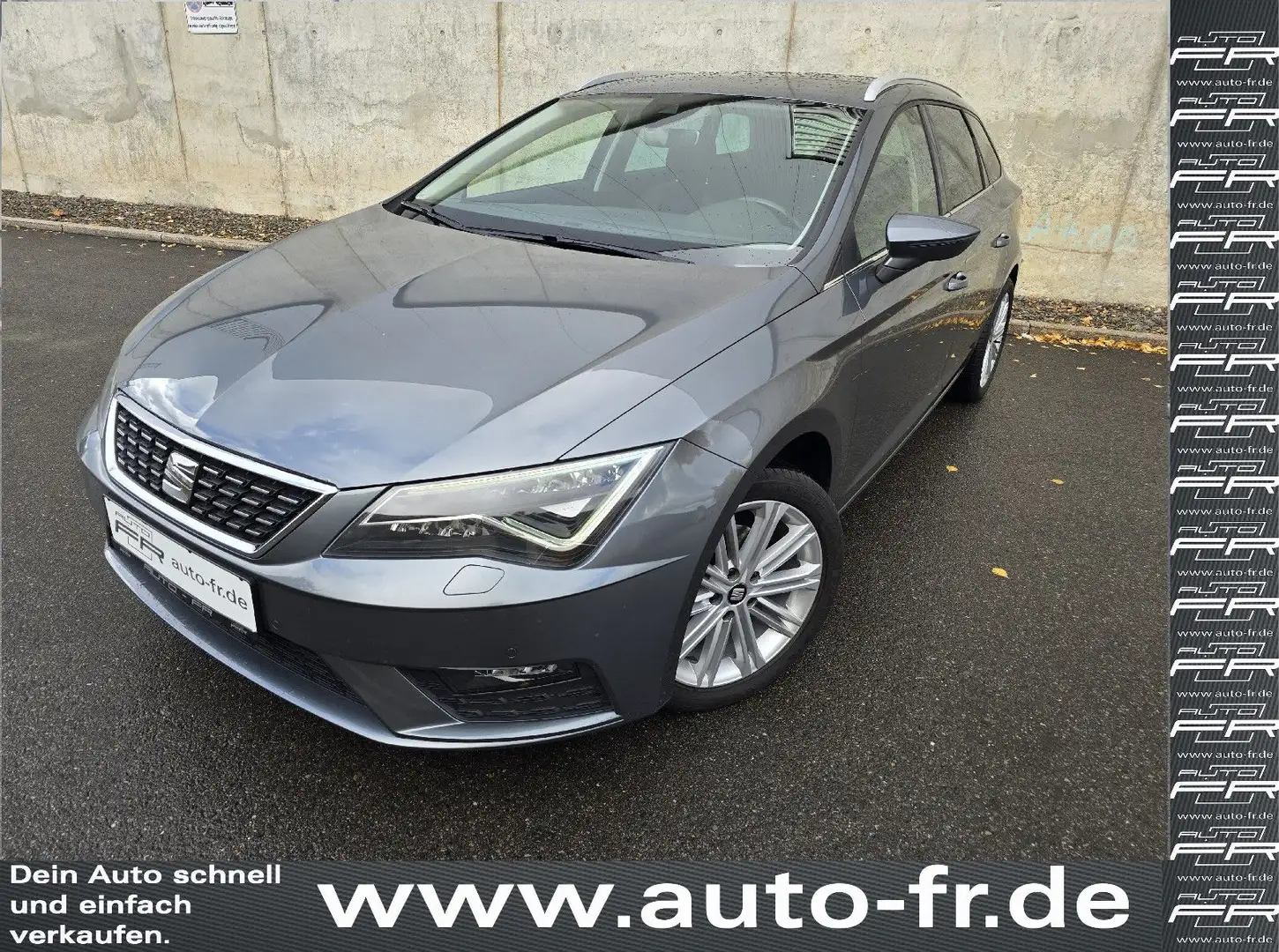 SEAT Leon ST 2.0TDI 150 PS ACC LED DAB Navi AHK Grau - 1