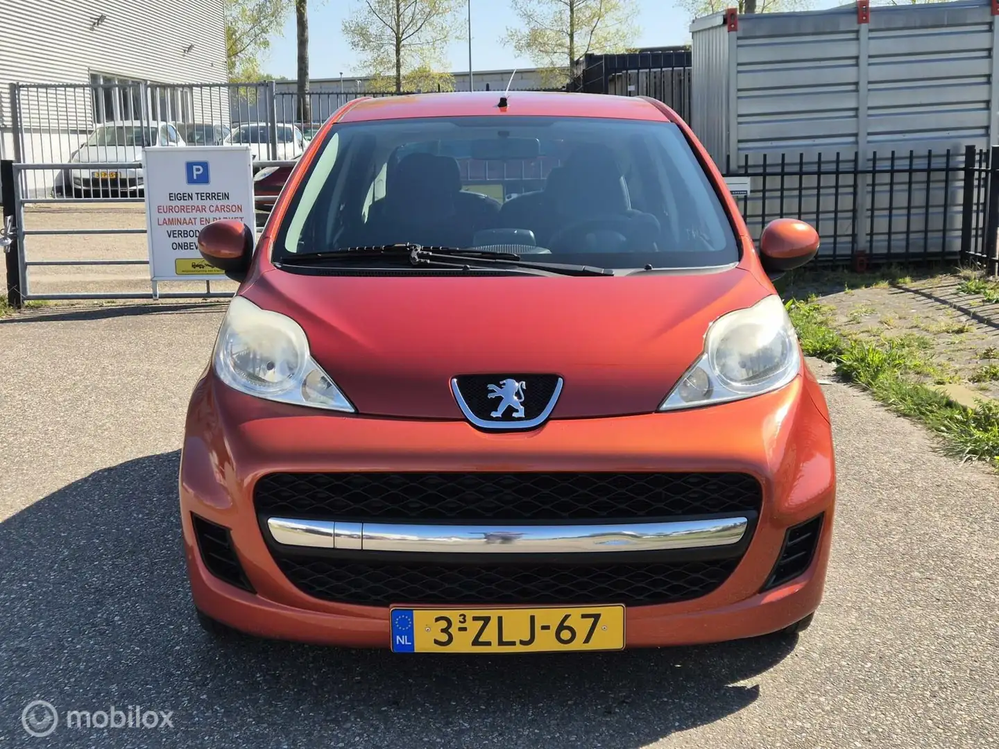 Peugeot 107 1.0-12V Sublime Airco Leer Elek.Pakket Oranje - 2