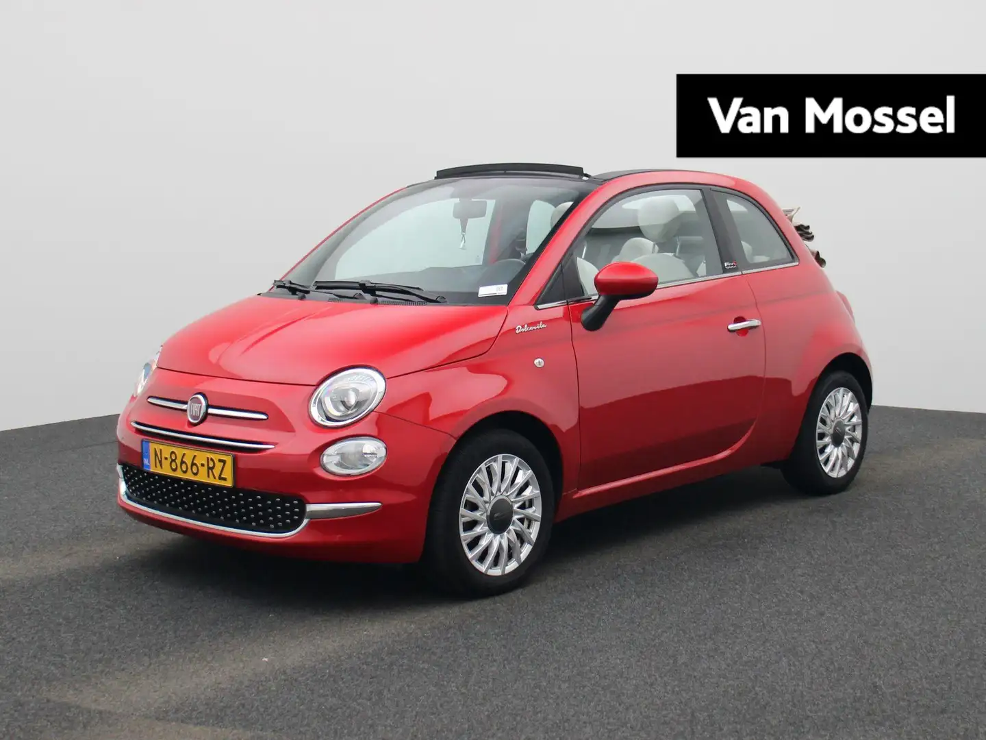Fiat 500C 1.0 Hybrid Dolcevita | APPLE CARPLAY | AIRCO | PAR Rouge - 1