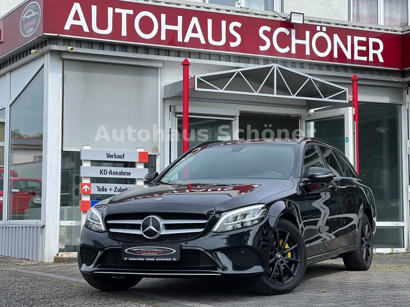 Mercedes-Benz C 220 C -Klasse C 220 T d**LED*LEDER*AUTOMATIK** Schwarz - 1