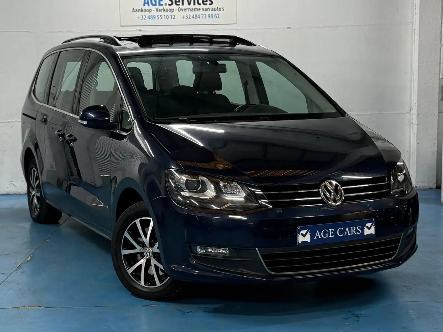 Volkswagen Sharan Sharan 1.4 TSI Highline.toit Pano.Garantie 12 Mois Bleu - 2