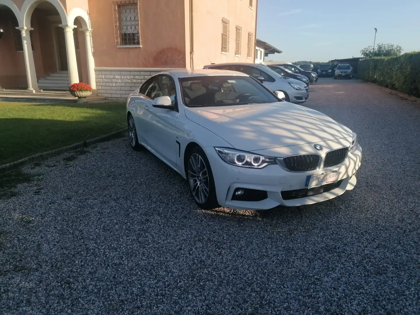 BMW 420 420d Coupe xdrive Msport 190cv auto Bianco - 1
