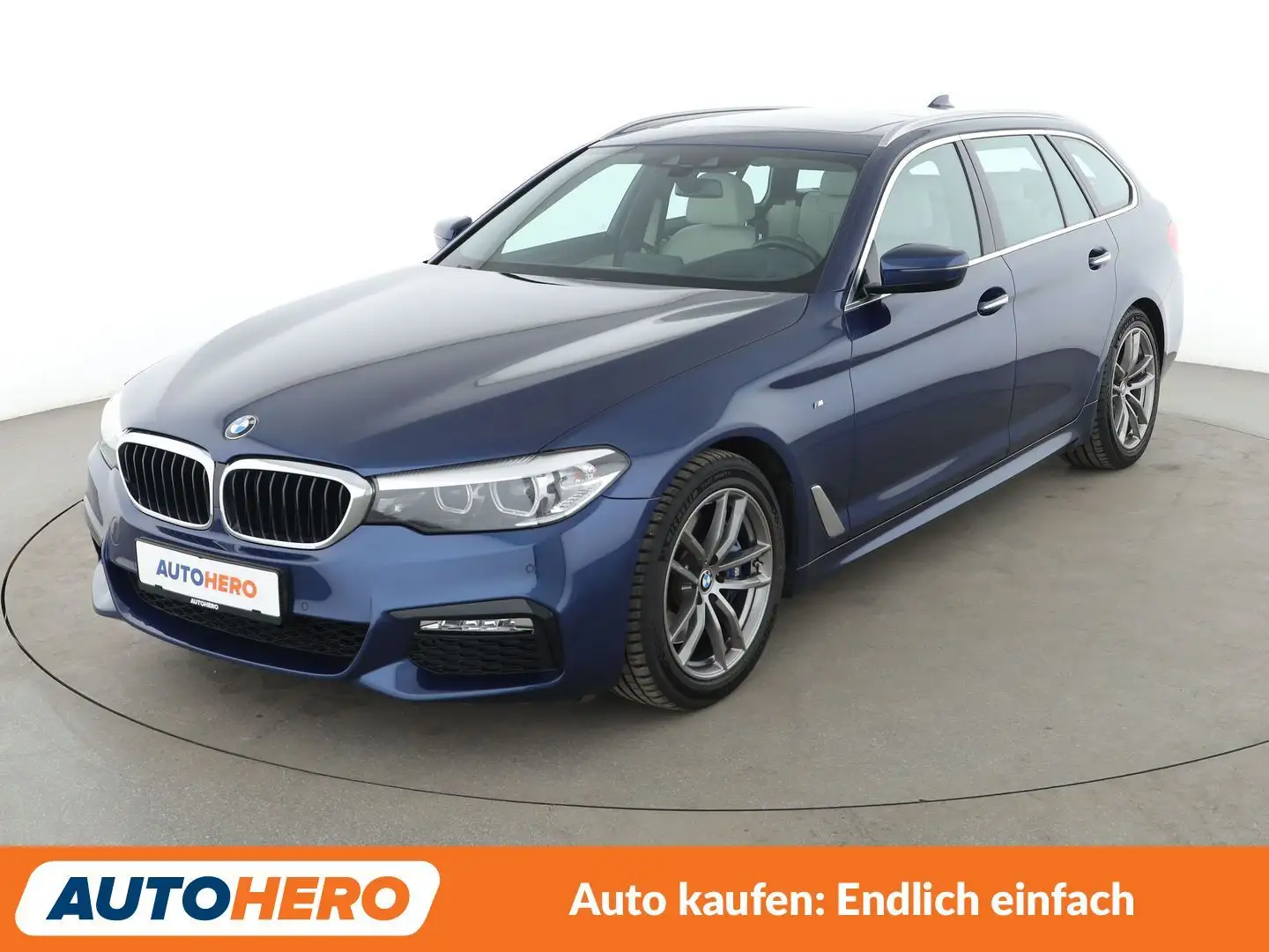 BMW 530 530i M Sport Aut.*NAVI*LED*CAM*SHZ*TEMPO*ALU* Blau - 1