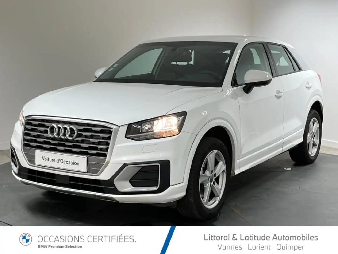 Audi Q2 1.6 TDI 116ch Sport Blanc - 1
