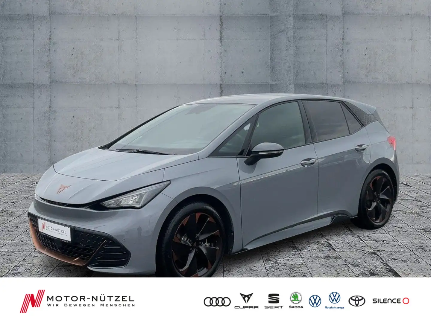 CUPRA Born 150 kW LED+NAVI+ACC+DAB+SHZ+RÜCKFAHRKAMERA Grau - 1