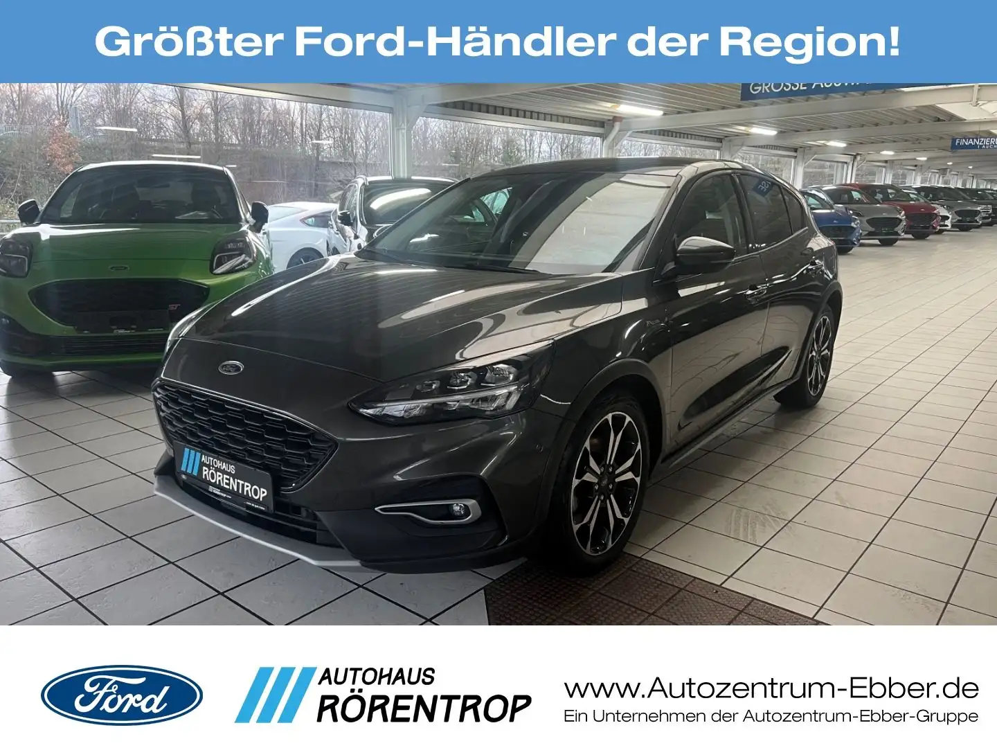 Ford Focus Active 1.5 EcoBoost Panoramadach ACC HUD Grijs - 1